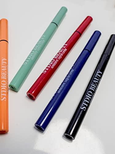 STDIO BEAUTY Adhesive Liquid Eyeliner Pen (Orange)