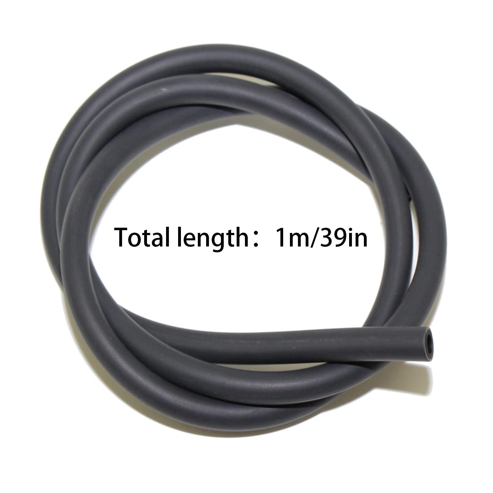 Elitzia 1M Silicone Tube Gray Set Spare Parts For Vacuum Or Diamond Microdermabrasion Machine Elitzia ET956