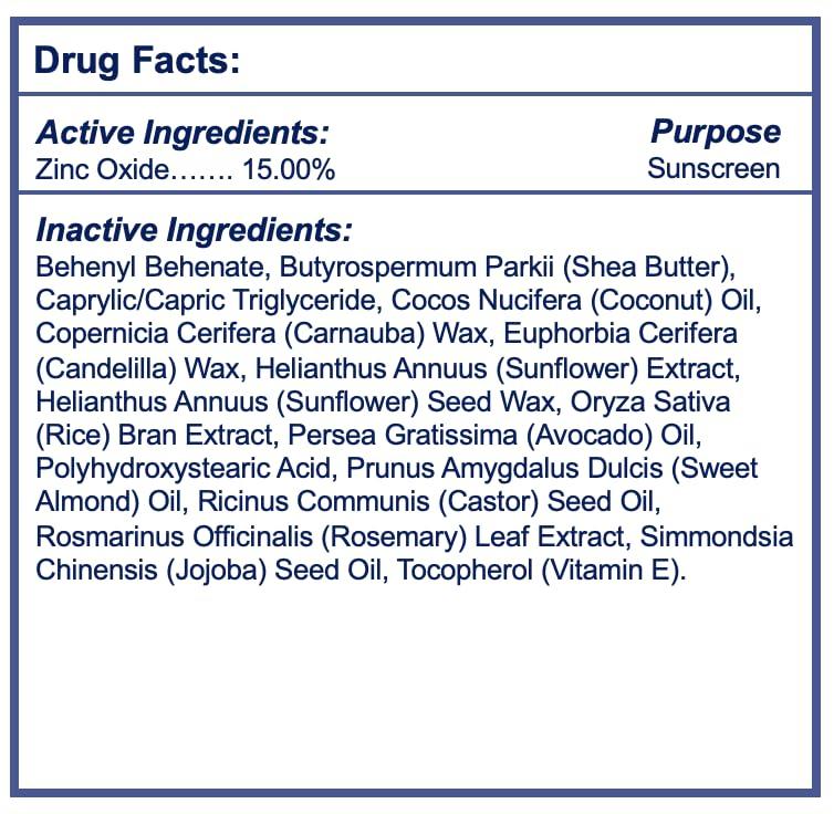 DERMATONE Dermatone Mineral Lip Balm | Moisturizing, Reef Safe, Oxybenzone Free | SPF 30 Sun Protection | Zinc Oxide Lip Sunscreen | Jojoba Seed Oil & Vitamin E | 0.15 oz (2-Pack)