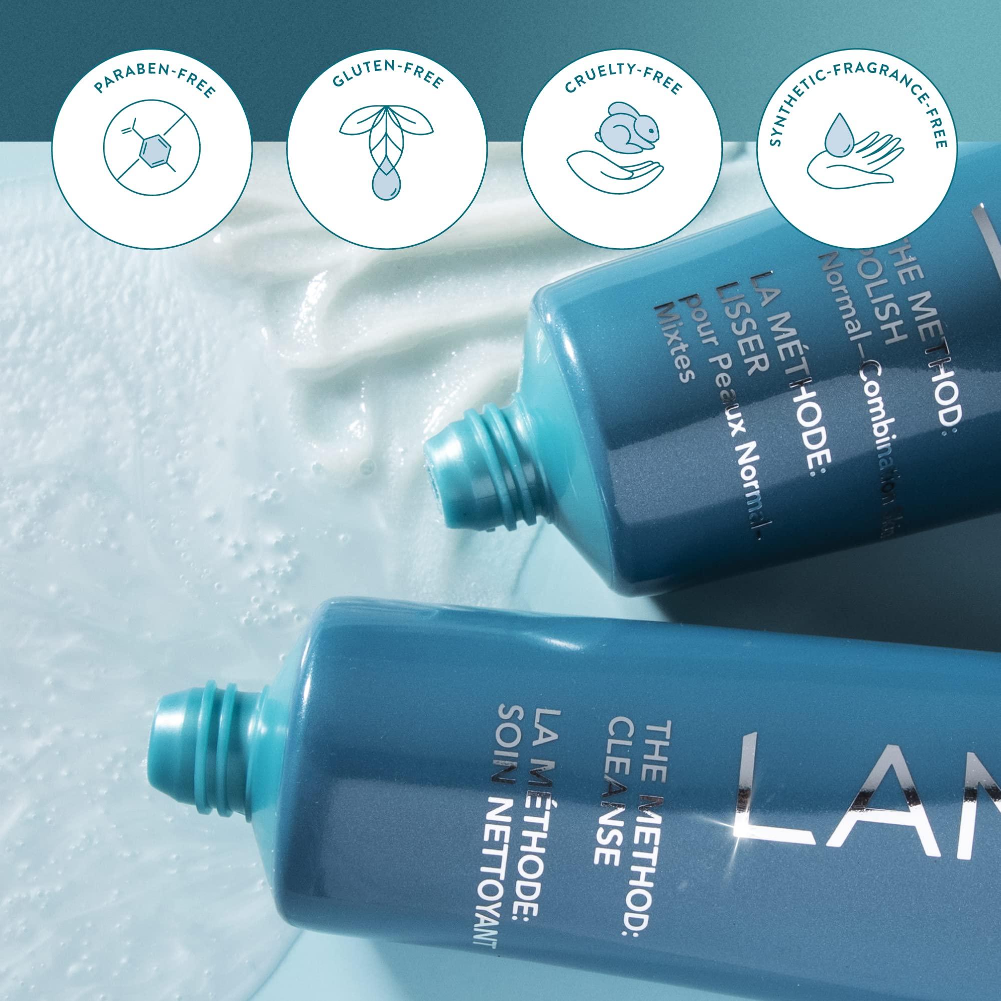 Lancer Lancer Skincare Method Bundle One Bottle of our 4.05oz Facial Cleanser and One 4.2oz of our Facial Polish for Sensitive and Dehydrated Skin