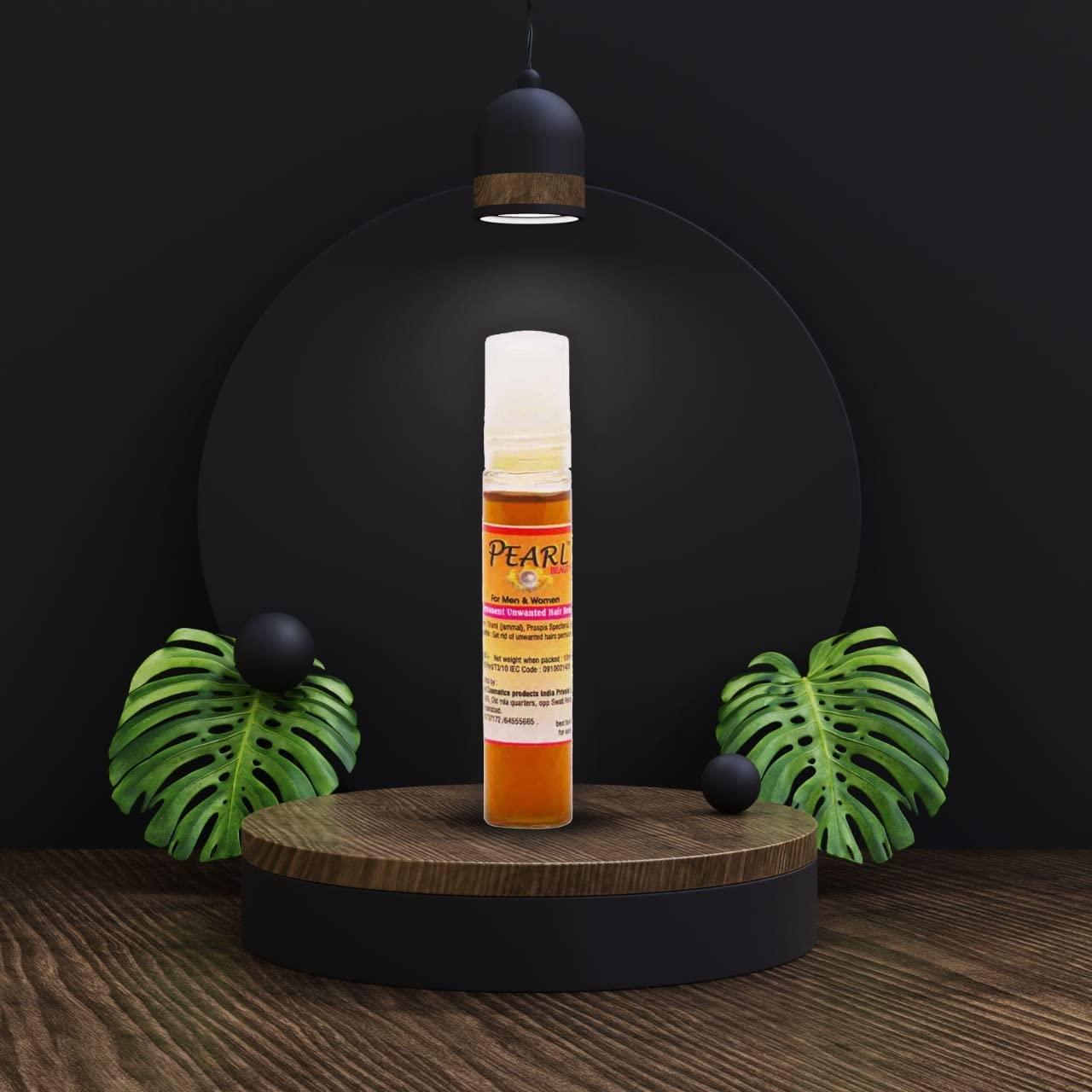 Generic Pearl Unwanted Hair Removal Oil- Permanently Remove Facial Hair & Body Hair