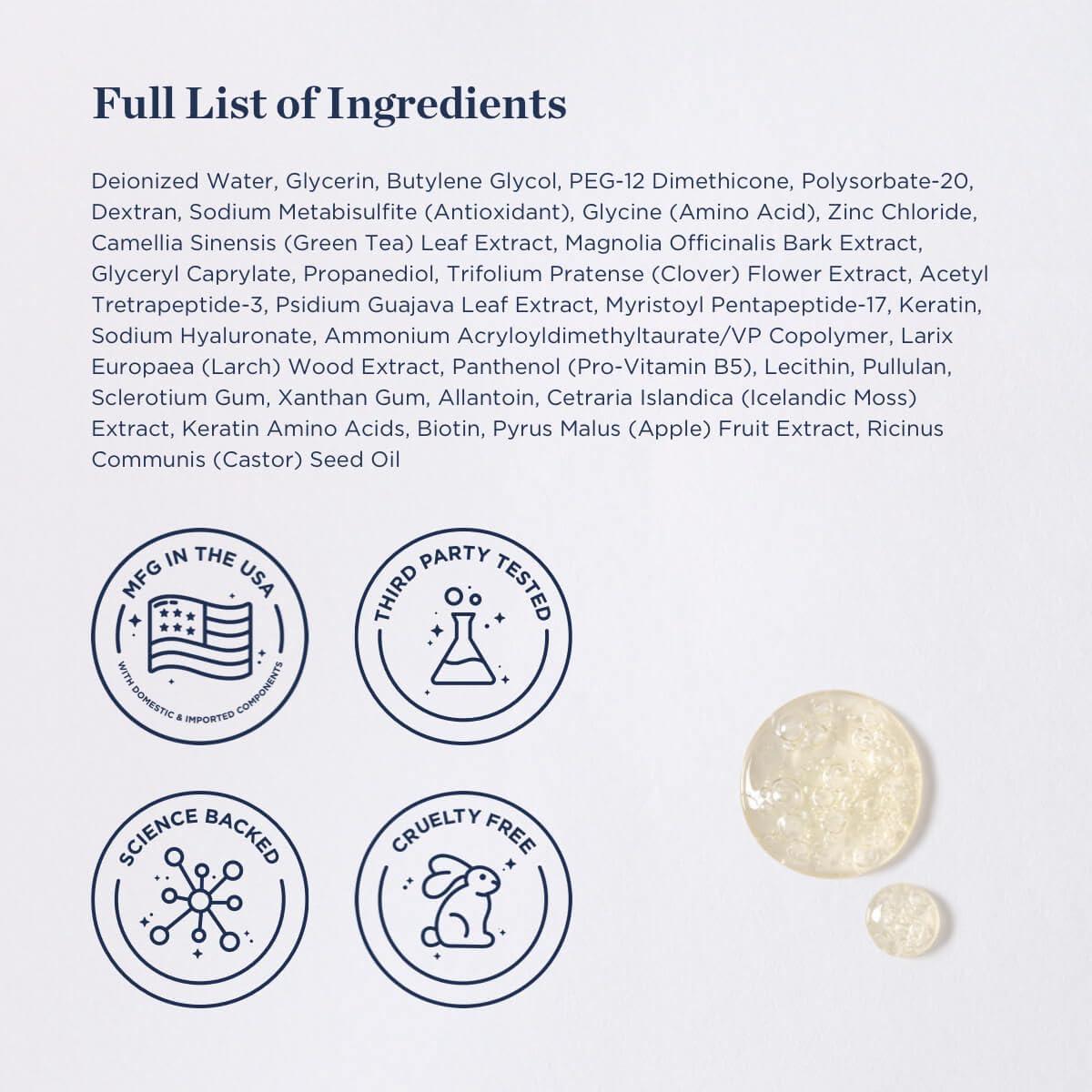 Beverly Hills MD Beverly Hills MD Thick + Full Brow Serum- Enhancing Growth Formula for Visibly Fuller, Thicker Looking Brows- Supports Healthy Keratin Production