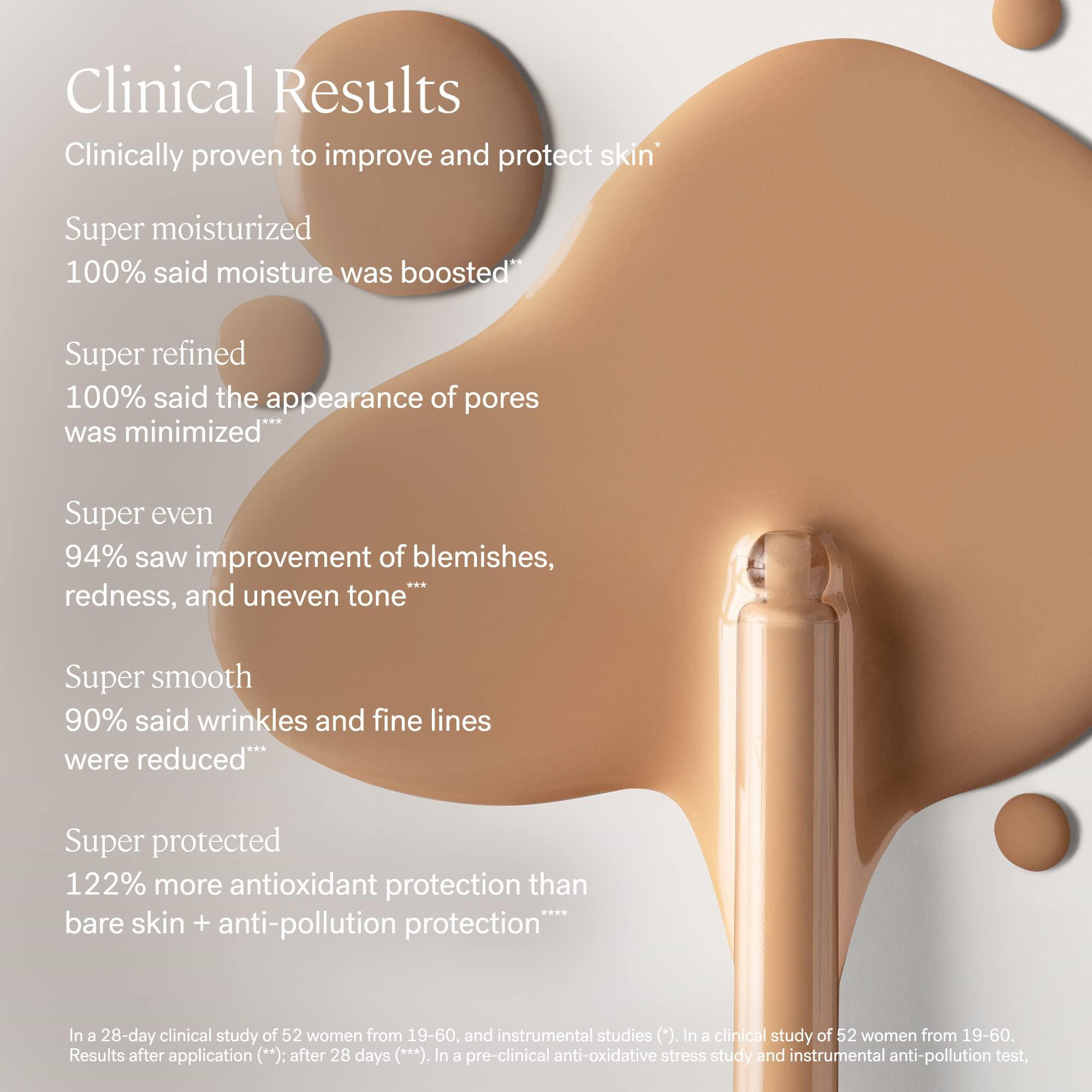 ILIA ILIA - Super Serum Skin Tint SPF 40 | Non-Comedogenic, Vegan, Lightweight to Help Against Blue Light, + Pollution while Hydrating, Smoothing, + Refining (Baikal ST9.5, 1 fl oz | 30 ml)