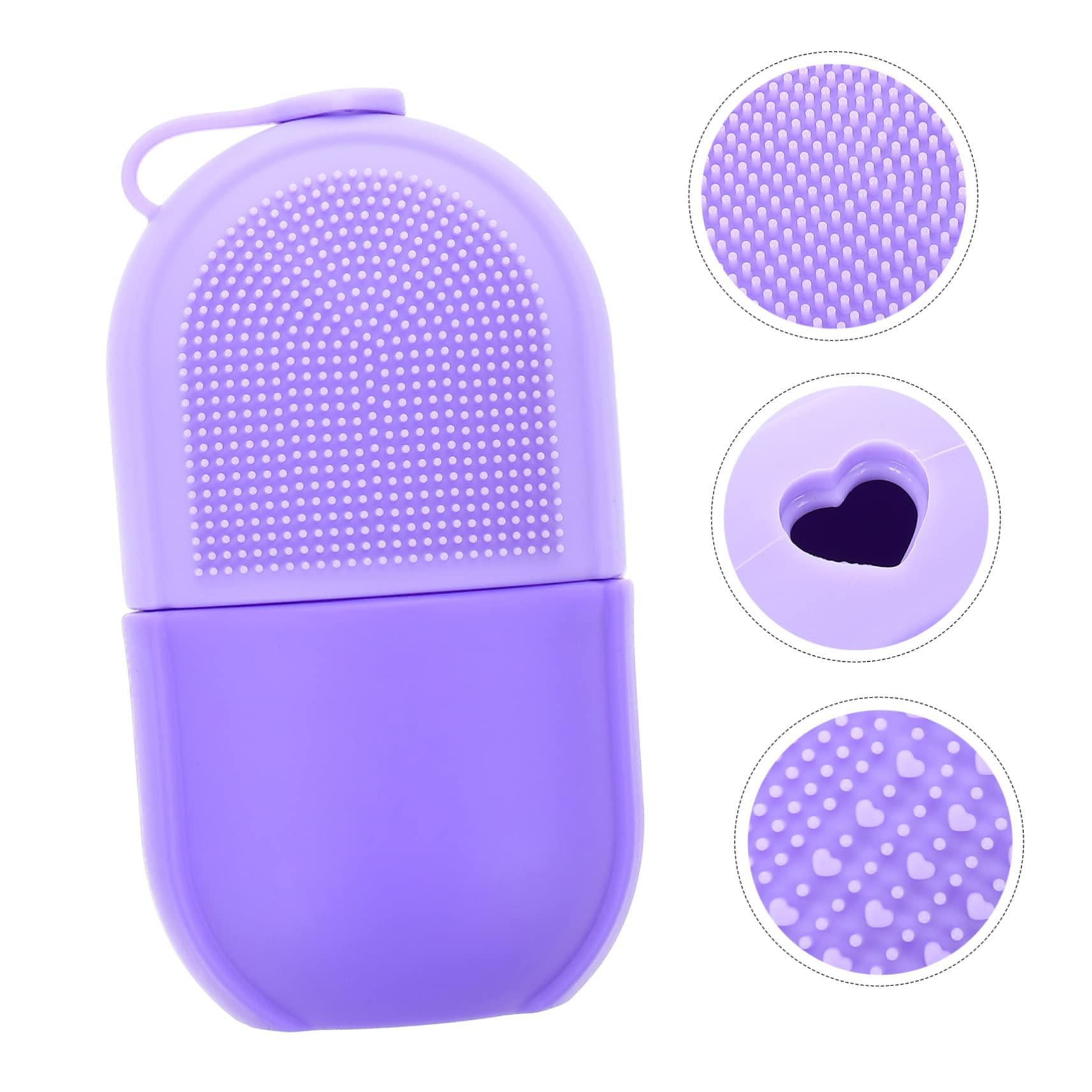 NOLITOY 3pcs Beauty Face Ice Tray Skin Care Tool Face Massage Ice Roller Face Icing Roller Face Beauty Tool Silicone Ice Face Massager Ice Roller for Face and Eye Ice Face Roller