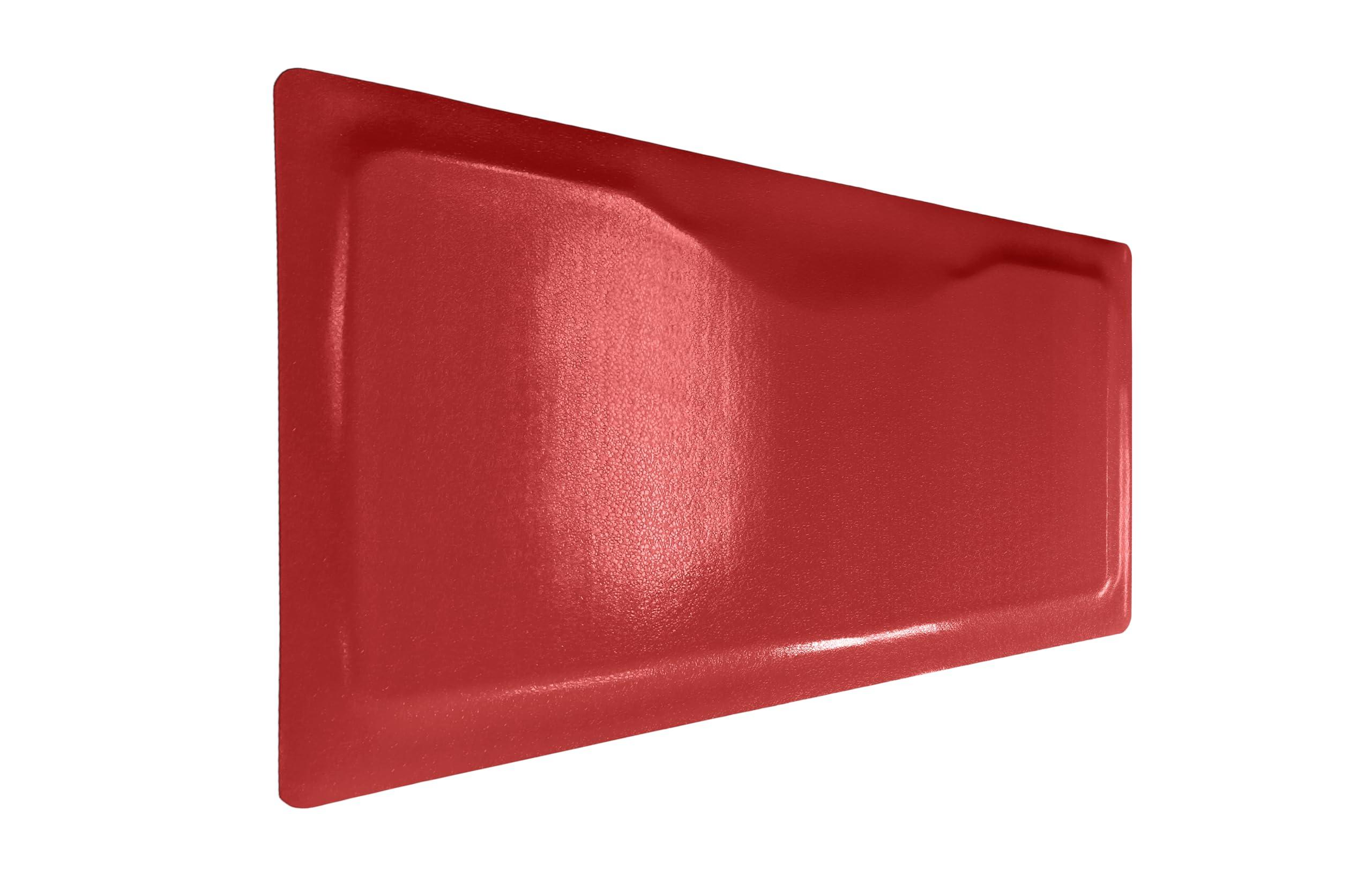 Rhino Mats Rhino Mats, Rhino Hide Rectangle Anti-Fatigue Salon Mat, 4\' Width x 5\' Length x 1/2\" Thickness, Red