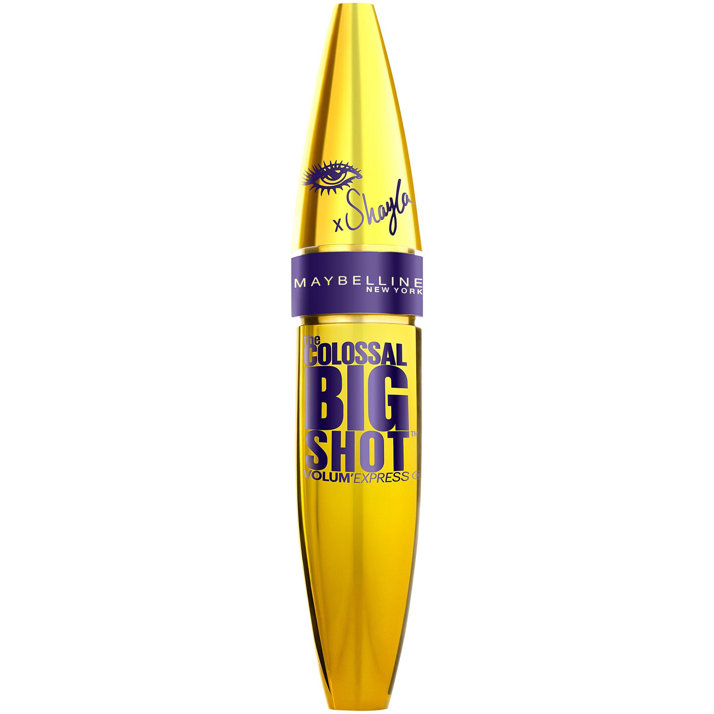 Maybelline New York Maybelline New York Volum' Express The Colossal Big Shot Mascara X Shayla, Poppin' Purple, 0.33 Fluid Ounce