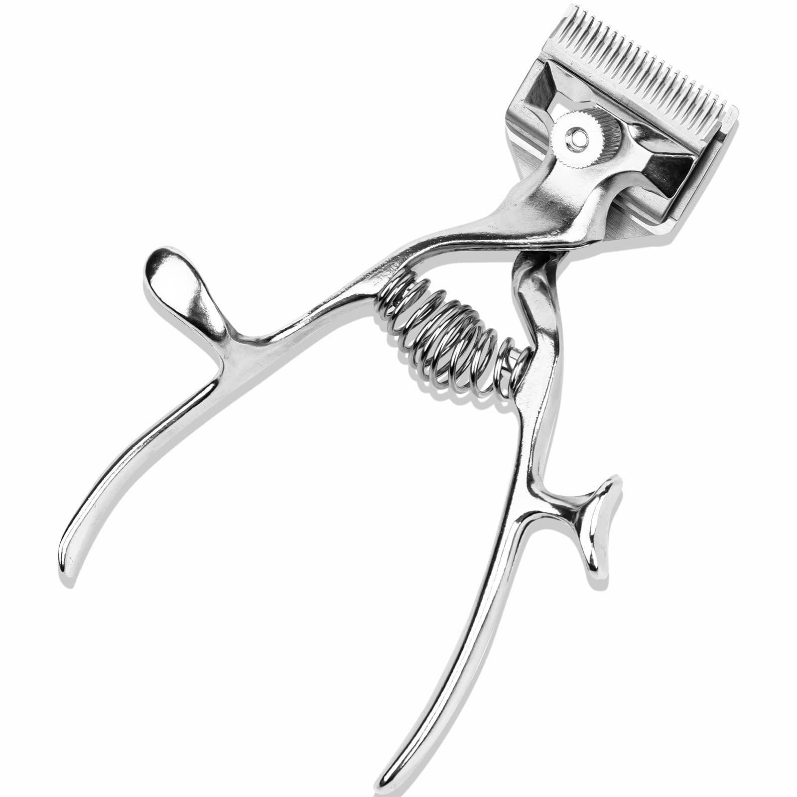 Team-Management Team-Management 1 Pcs Old Fashion Manual Clipper Haircut Hand Push Low Noise Non-Electric Hair Cutter by PIAOPIAONIU