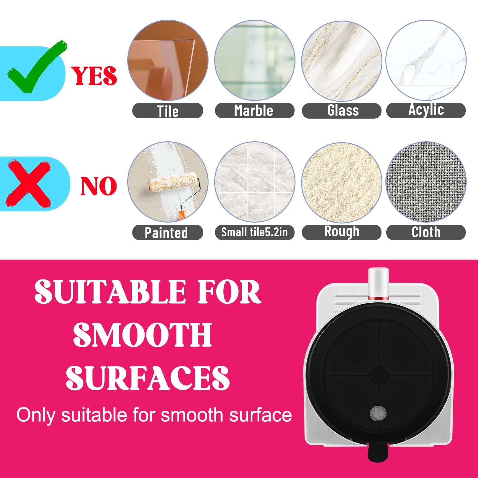 CLIO Foot Rest for Shower to Shave Legs, Foldable Shaving Step for Inside Shower, Suction Cup Shower Foot Rest