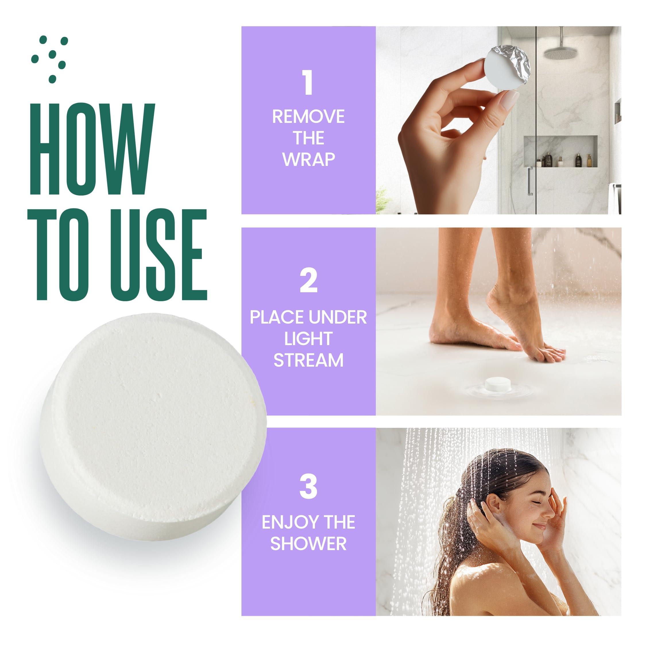 CLEVERFY Cleverfy Shower Steamers for Aromatherapy - Purple Variety Set of 12 Shower Bombs