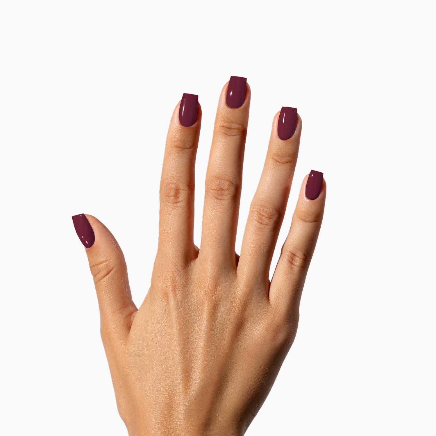 Nailboo Nailboo PREMIUM Nail Dip Powder, Long-Lasting Dip Nails, Use With Nailboo Essential Liquids, Wine Time Deep Burgundy Nail Dip Powder, 0.5 oz (1 Pack)