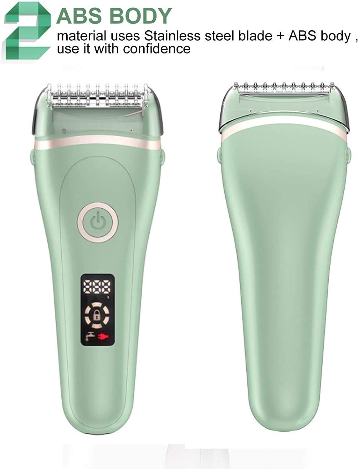 GIENEX GIENEX Hair Removal for Women, Shaver and Bikini Trimmer, Cordless, Rechargeable, Wet & Dry