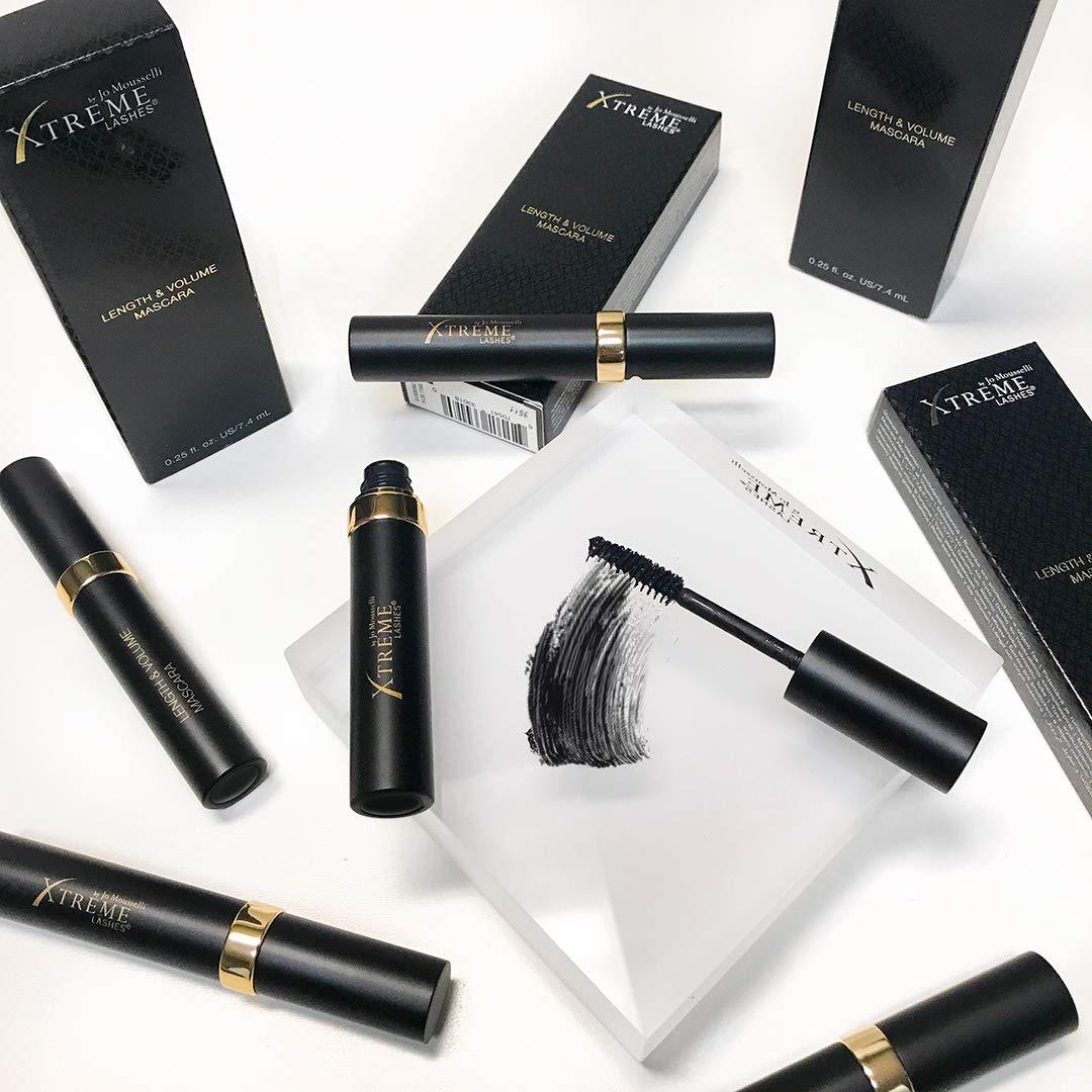 Xtreme Lashes Xtreme Lashes Length & Volume Mascara | Lash Extension Compatible, Black