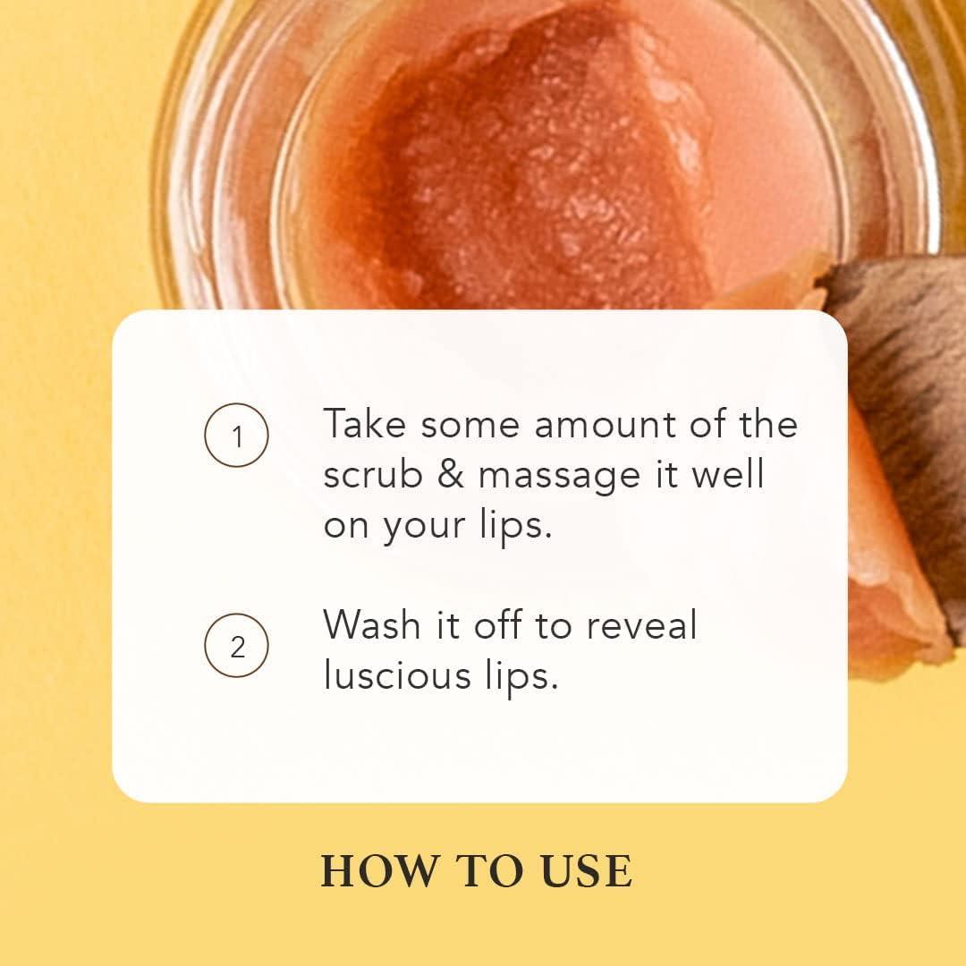 Generic Lush Lips Conditioning & Lip Scrub | Grapefruit & Orange | Exfoliates Lips, Nourishes | Vegan & Cruelty Free for Men & Women, 8gm