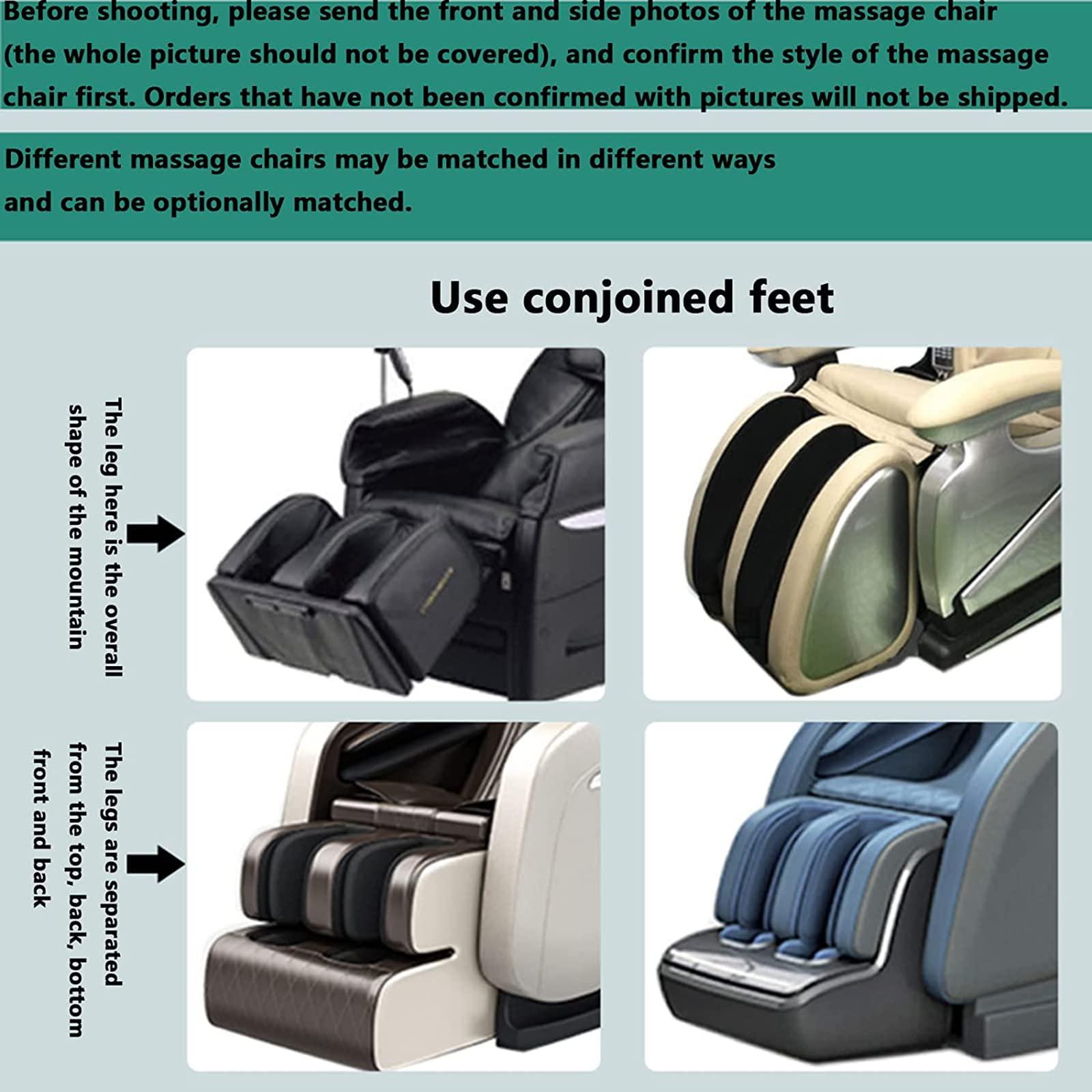 Generic Full Body Shiatsu Zero Gravity Chair Covers, Massage Recliner Chair dustproof Cover, Super Soft Stretch Fabric Dustproof Cover,Package 4