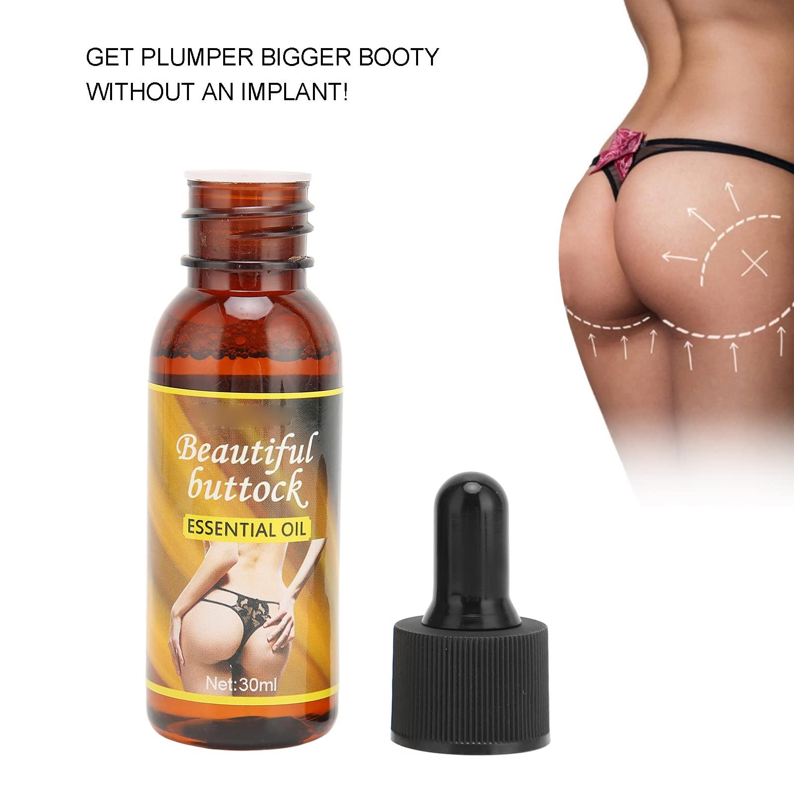 Generic 2 Bottles Butt Plumping Treatment Oil Big Butt Lift Massage Firms Brightening Curves Buttocks Women's Butt Firming Enhancement Oil Lift Massage to Remove Butt Fat