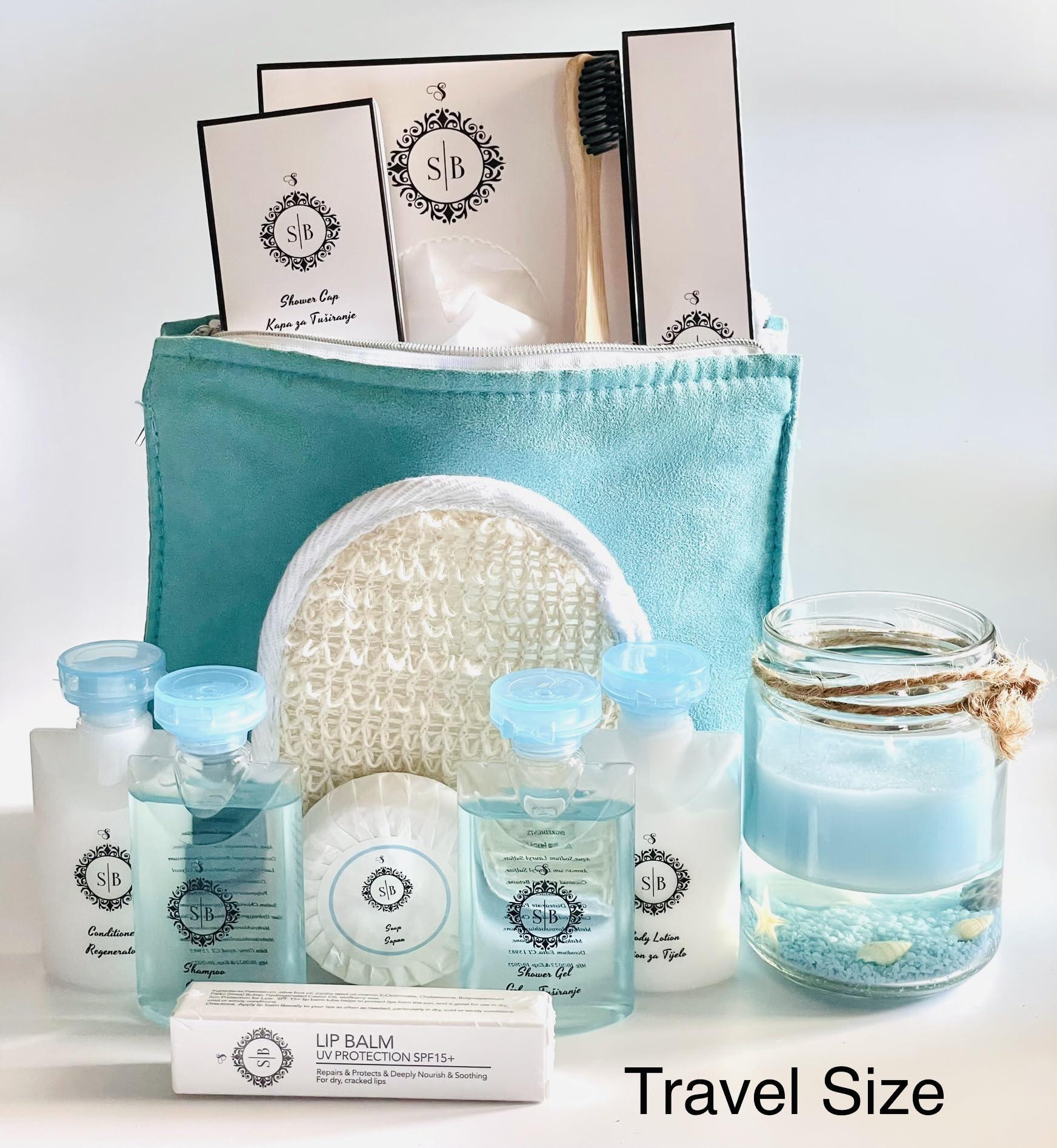 SB Essentials LLC Soap SB | Toiletries Bulk Set | Mini Amenities for Hotels, Air bnb, Yachts, Gym, Travel Size |50g Bar Soap Travel Size | 50 Pieces
