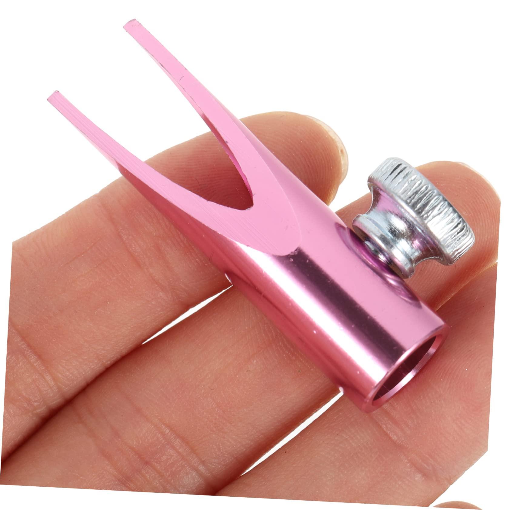 Ipetboom Ipetboom 2pcs Eyebrow Sharpening Tool Brow Pencil Mini Pencils Pencil Sharpener Make up Sharpeners Gel Lip Sharpener Jumbo Eye Pencil Magnesium Pencil Sharpener Hand Aluminum Alloy Pink