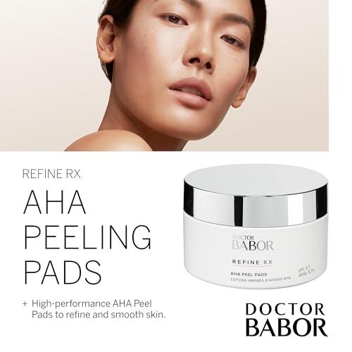 Babor DOCTOR BABOR Refine RX AHA Peel Pads, Exfoliates to Remove Dead Skin and Promote Cell Renewal, Visibly Reduces Fine Lines and Wrinkles