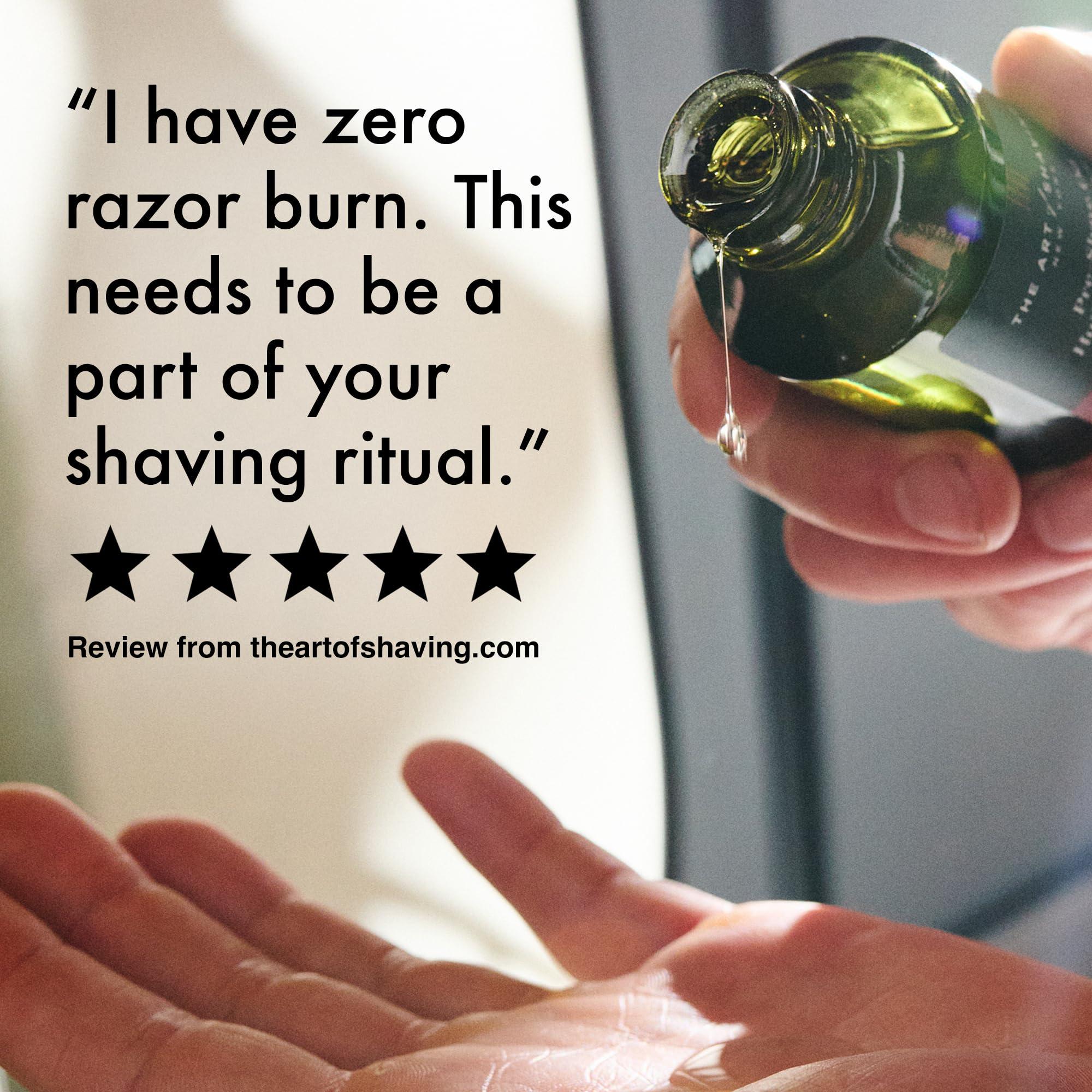 The Art of Shaving The Art of Shaving Pre Shave Beard Oil - Shaving Oil for Men, Protects Against Irritation and Razor Burn, Clinically Tested for Sensitive Skin, Sandalwood, 8.1 Fl Oz