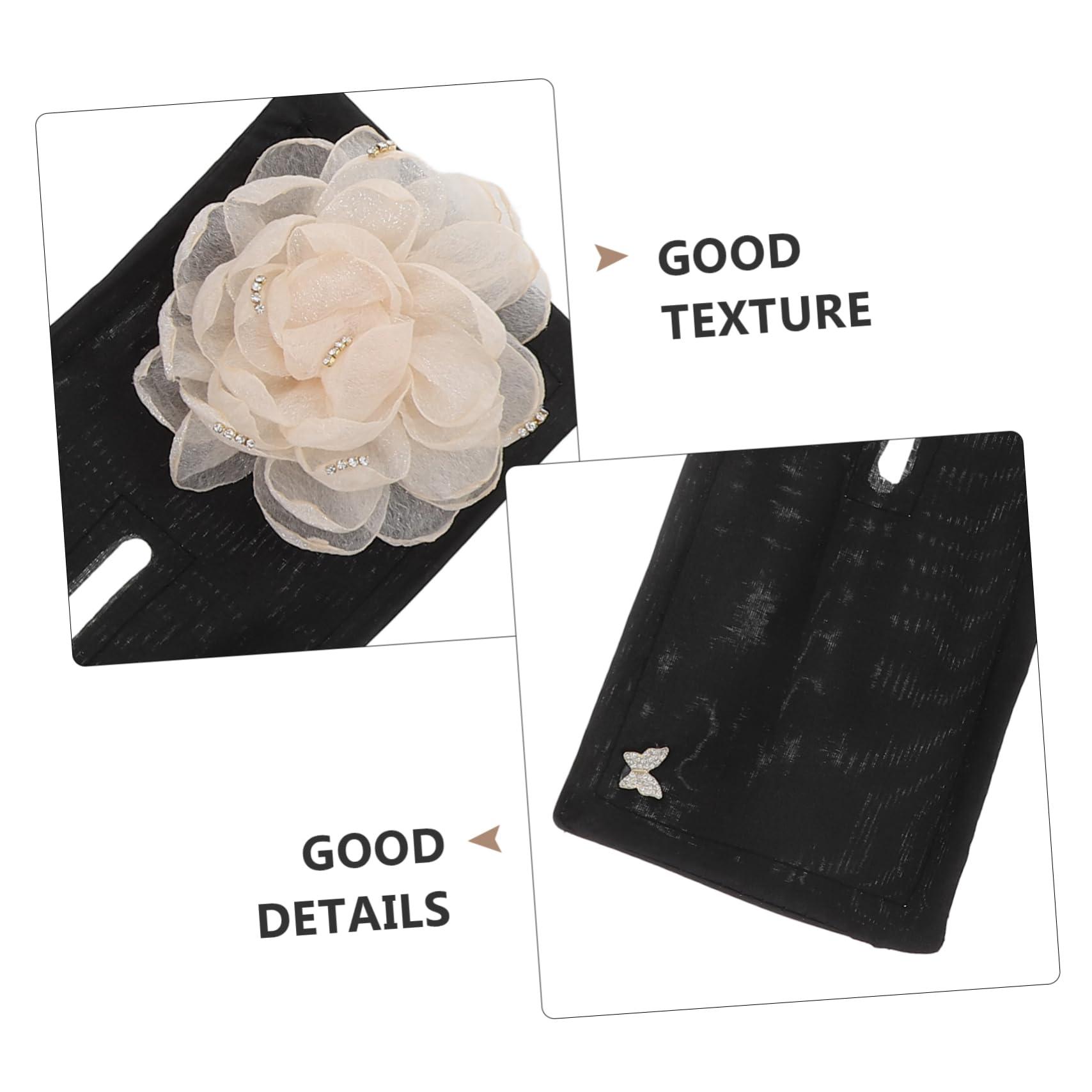 MAGICLULU MAGICLULU 4pcs Floral Hair Bun Maker Hair Donuts Shaper for Easy Hair Styling Ideal Hair Accessories for Elegant Hairstyles Includes Flowers