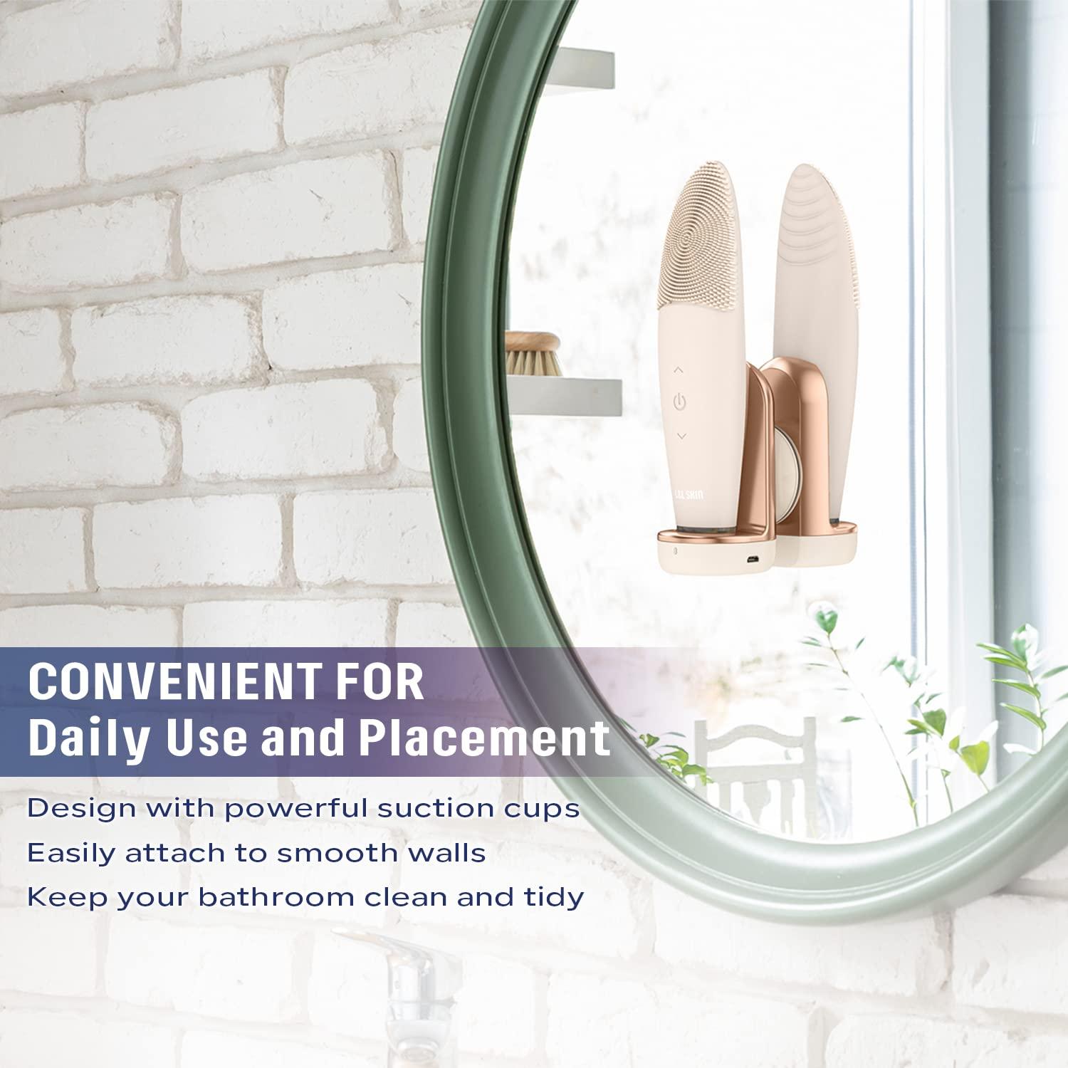 L&L SKIN L&L SKIN EMI Facial Cleansing Brush, Face Brush for Deep Cleansing, Ultra Hygienic Soft Silicone Face Scrubber, Rechargeable & Waterproof