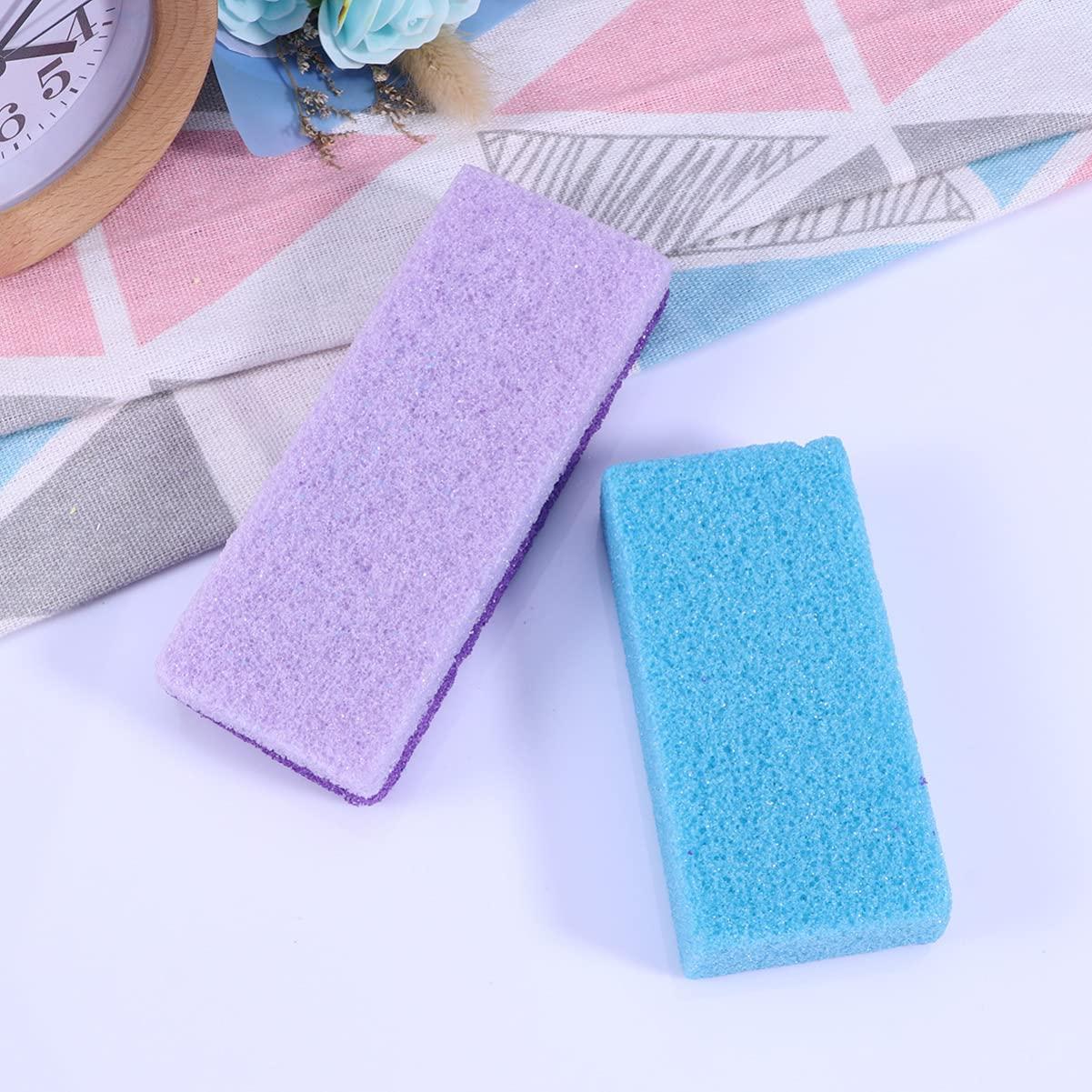 EXCEART EXCEART Pedicure Tools Pedicure Tools Foot Rasp 2Pcs Pedicure Foot File Remover Pumice Stone Foot Scrubbers Hard Skin Dead Skin Removing Foot Care Tool Nail Accessories Nail Accessories