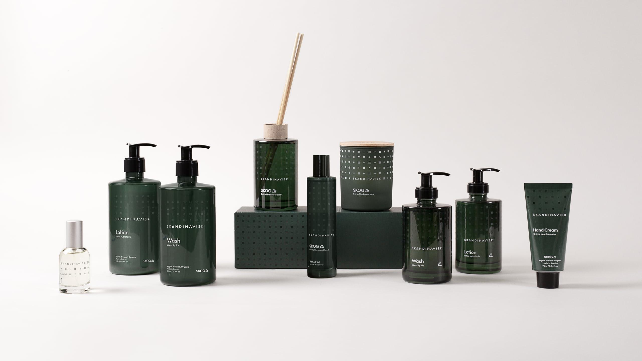 Skandinavisk Skandinavisk SKOG Forest Hand Cream, Scent Notes: Pine Needles and Fir Cones, Birch Sap and Woodland Lily of the Valley, Vegan Formula, 2.54 fl. oz.