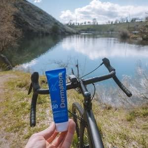 DERMATONE Dermatone Sport Sunscreen Lotion SPF 50 | Water Resistant (80 min), Oxybenzone and Octinoxate Free Sunscreen for Body and Face | Moisturizing Broad Spectrum UVA/UVB Protection SPF Lotion | 3oz