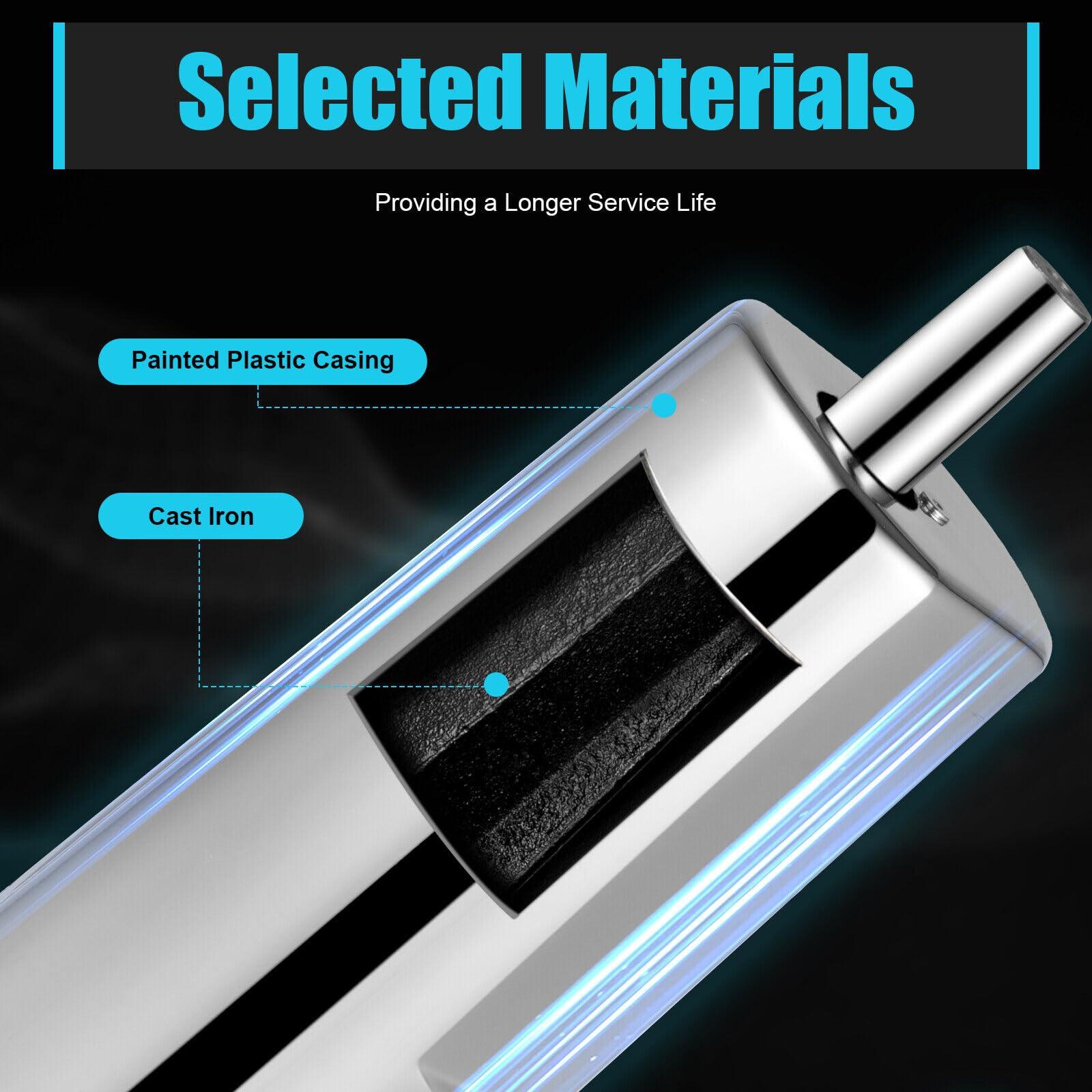 DRTONK Barber Chair Hydraulic Pump,Hair Salon Chair Beauty Chair Replacement Hydraulic Pump,Heavy Duty Hydraulic Pump Adjustable Height Fits Most Standard Styling Chairs for Hair Stylist Women Man (Black)