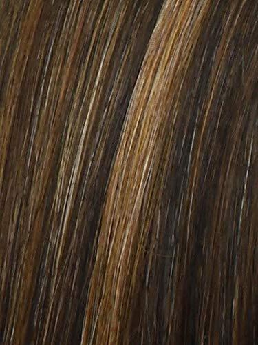 Raquel Welch & Maxwigs Flirt Alert Wig Color RL8/29 HAZELNUT - 10\" Long Chopped Bob Wavy Modern Tru2Life Heat Friendly Synthetic Lace Front Monofilament Part Bundle MaxWigs Hairloss Booklet