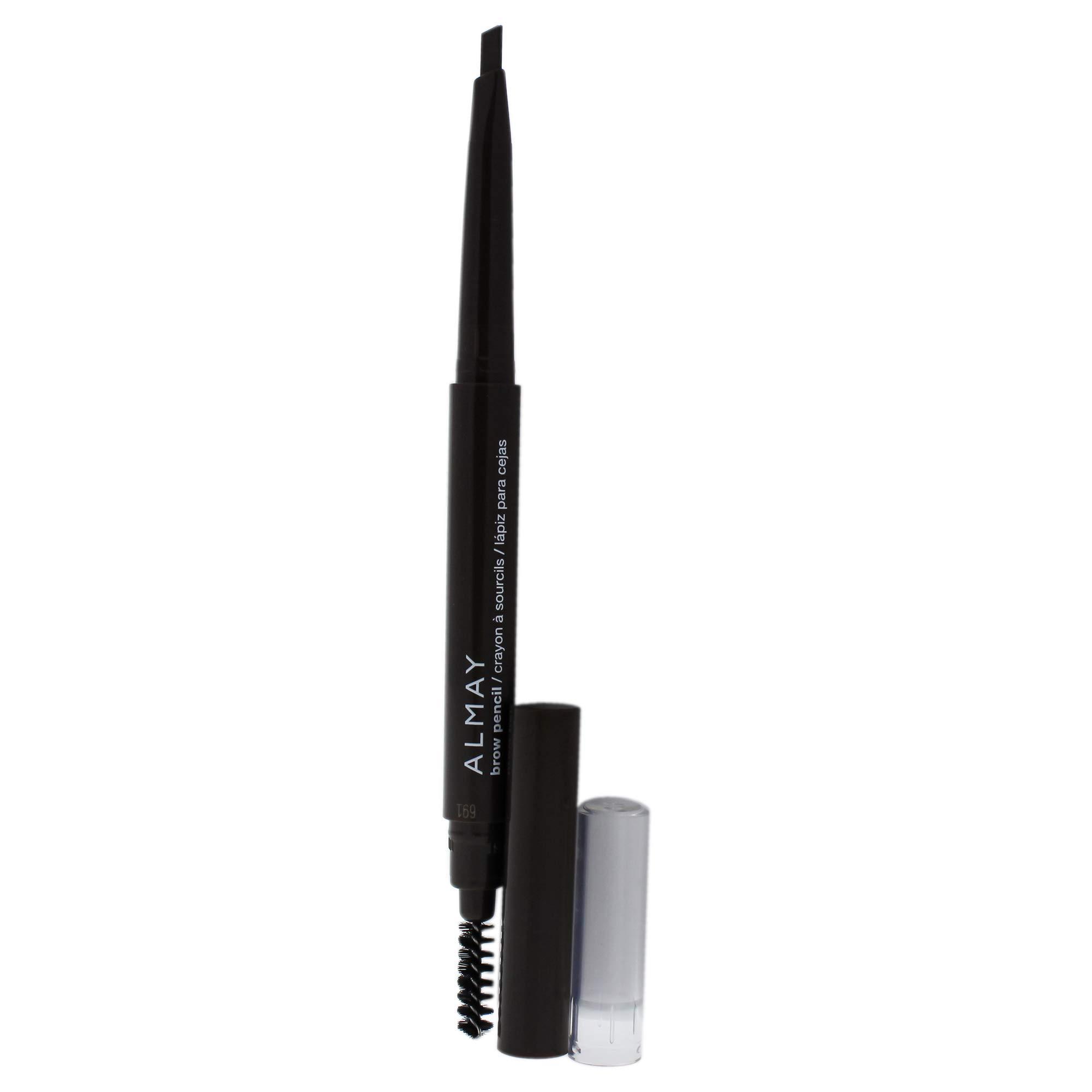 Almay Almay Eyebrow Pencil with Spoolie Brush, Easy to Achieve Brows, Hypoallergenic, 802 Brunette