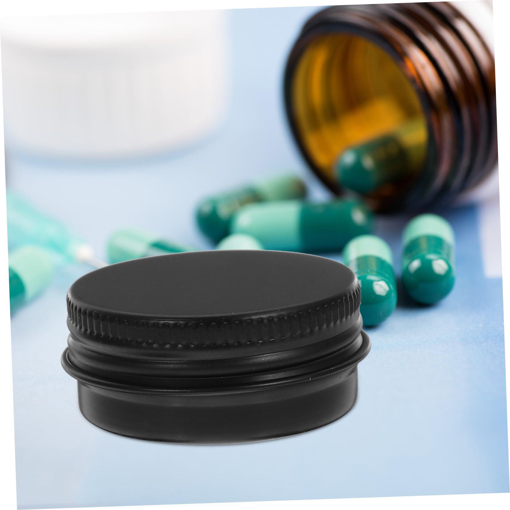 Didiseaon Didiseaon 10 Pcs 15ml Aluminum Cosmetic Containers Empty Aluminum Tin Jars for Samples Creams and Travel Size Beauty Products