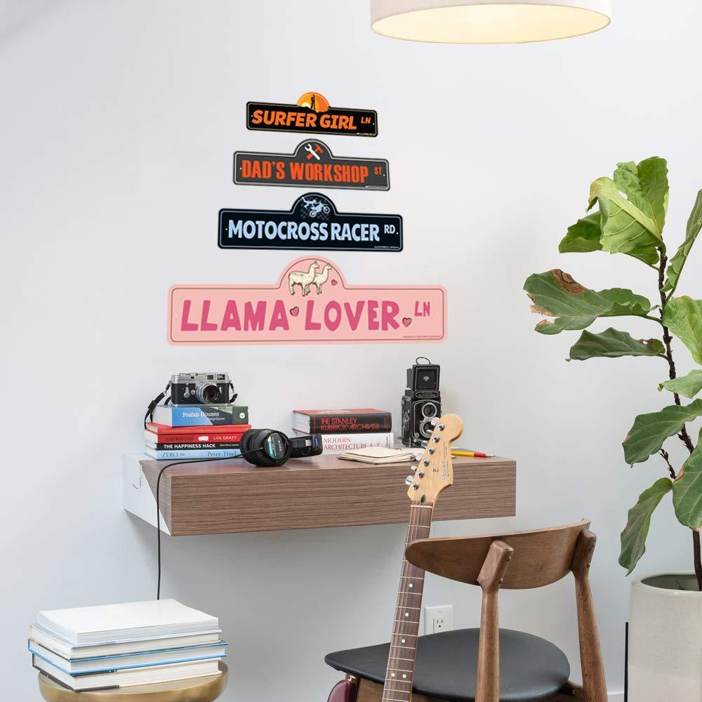 SignMission Dwelf Street Sign | Indoor/Outdoor | Dog Lover Funny Home Dcor for Garages, Living Rooms, Bedroom, Offices | SignMission Personalized Gift | 18" Wide