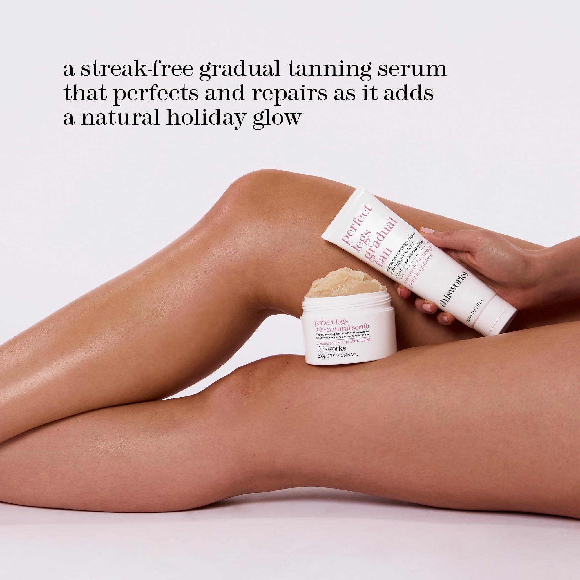 THISWORKS This Works Perfect Legs Gradual Tan, Self Tanner with Vitamin E & Shea Butter, 150ml