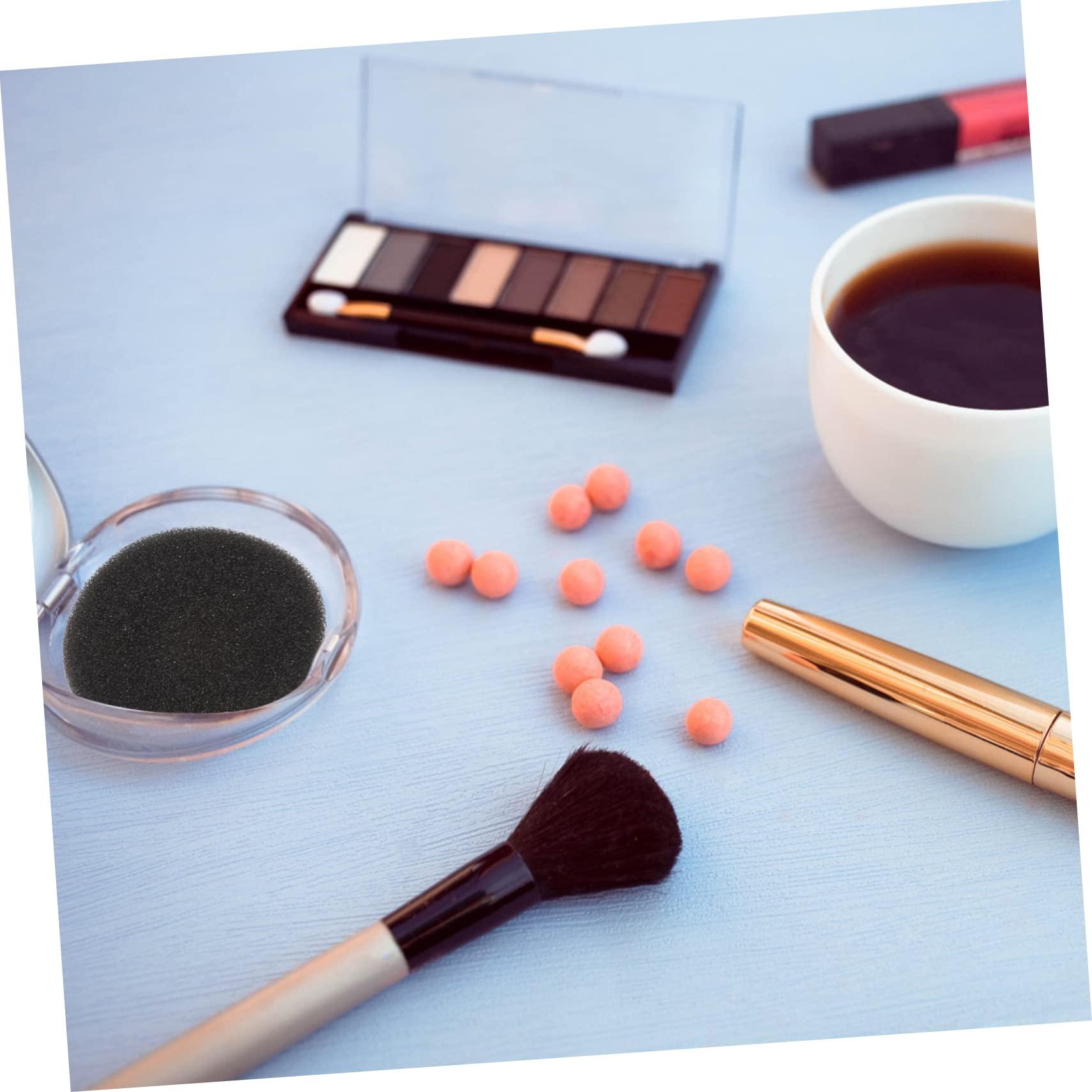 BIUDECO BIUDECO 15pcs Makeup Brush Cleaning Sponge Makeup Brush Cleaning Case Hair Brush Cleaner Makeup Brush Cleaners Brush Washing Mat Dry Brushes Cleaner Sponge Scrubber Sponges Black