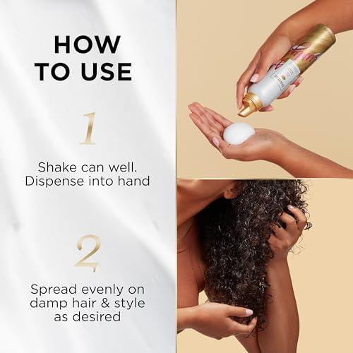 Pantene Pantene Pro-V Curl Mousse to Tame Frizz for Soft, Touchable Curls, 6.6 oz