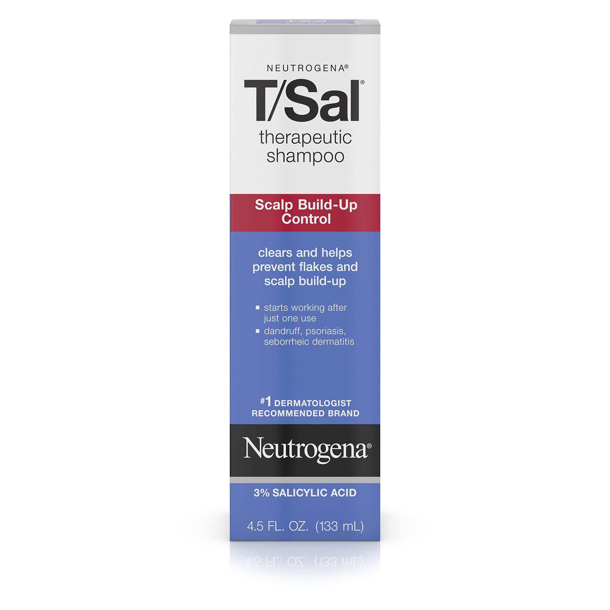 Neutrogena Neutrogena T/Sal Therapeutic Shampoo, Scalp Build-Up Control 4.5 oz, 130 fl oz