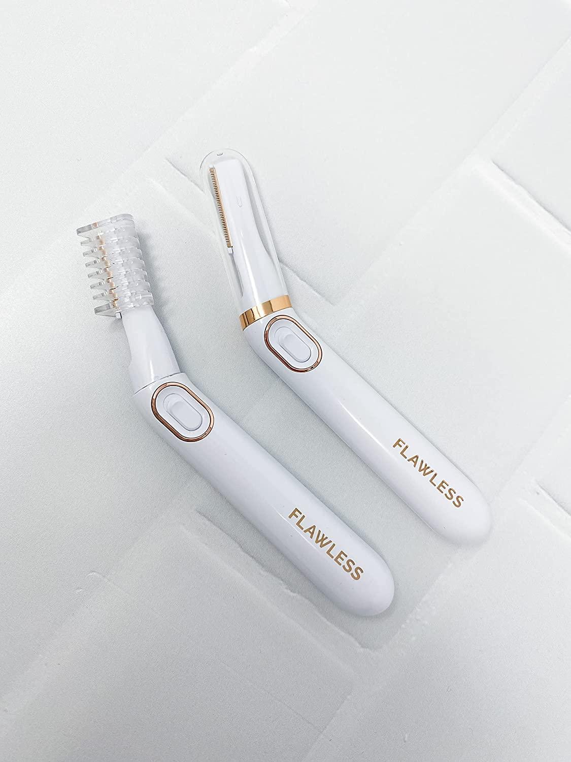 Finishing Touch Flawless Finishing Touch Flawless Bikini Shaver and Trimmer Hair Remover for Women, Dry Use Electric Razor, Personal Groomer for Intimate Ladies Shaving, No Bump, Smooth Shave