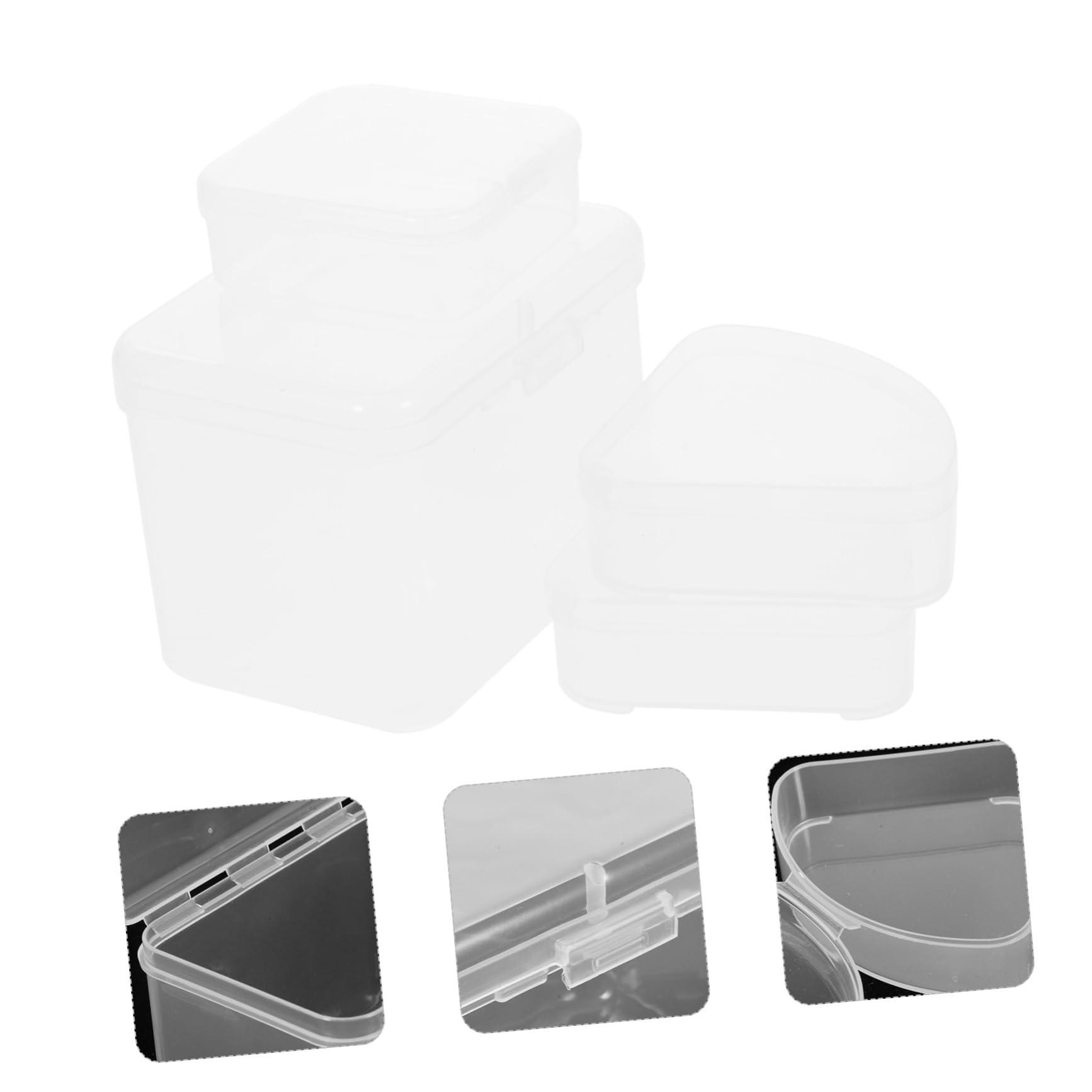 Beatifufu Beatifufu Powder Puff Beauty Box Set 4pcs Plastic Storage Boxes Makeup Sponge Holder Travel Size Sturdy and Easy to Store