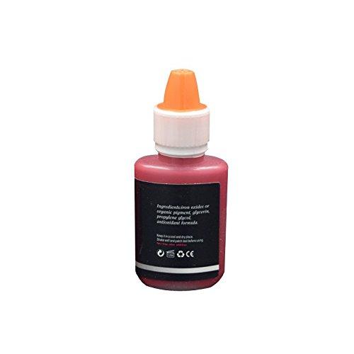 boermeize Tattoo Inks 10ml Bright RED Color Permanent Makeup Tattoo Ink for Eyebrow or Lip