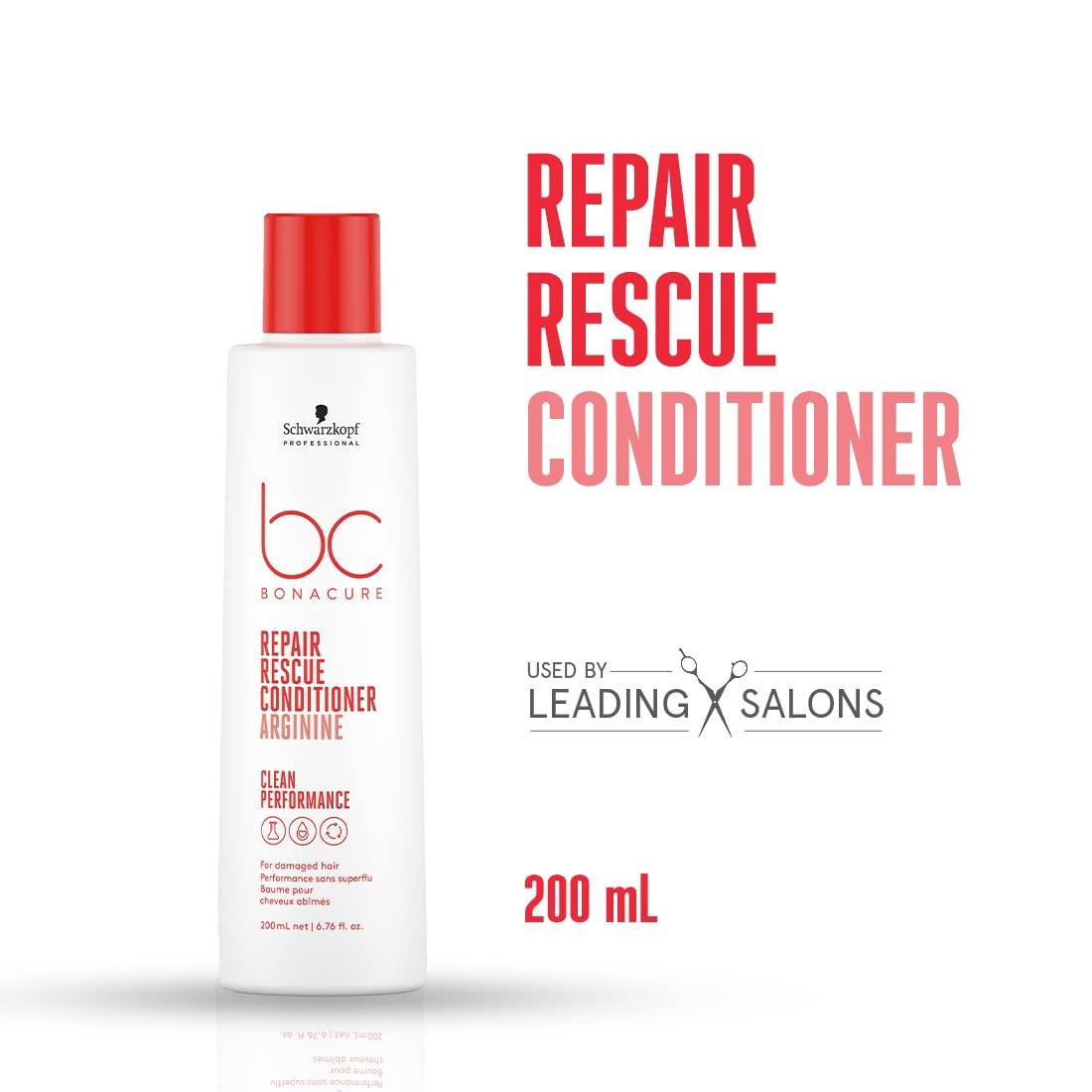 Schwarzkopf Professional BC Bonacure Peptide Repair Rescue Conditioner, 6.7-Ounce