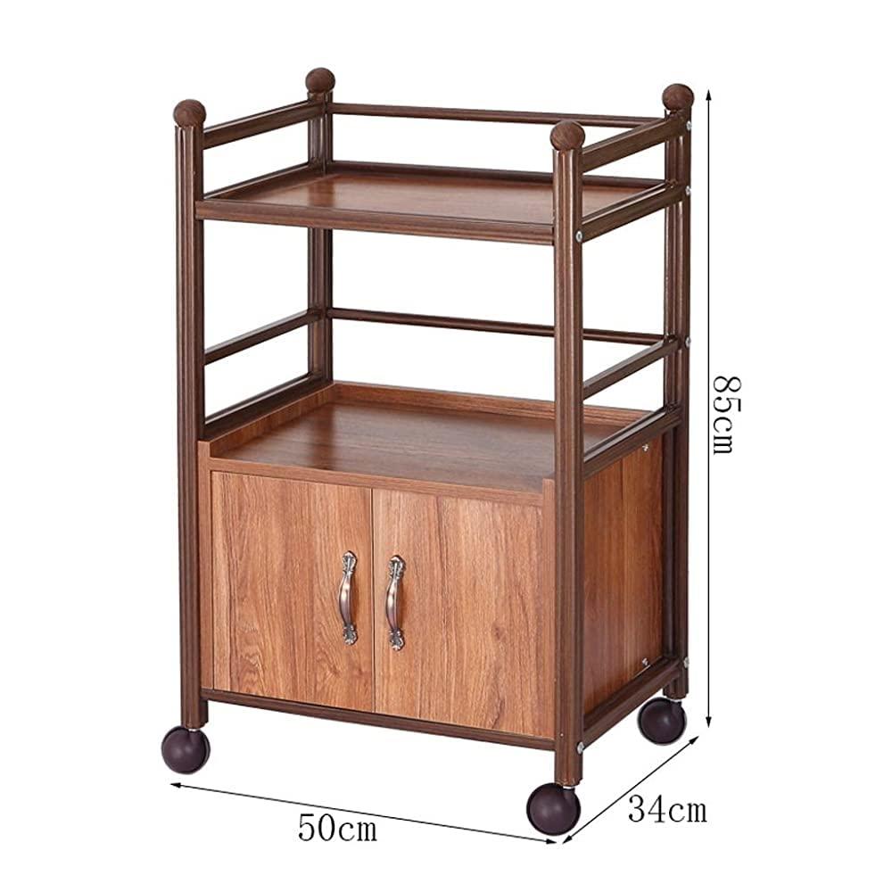 UWEREBFM UWEREBFM Carts Tray Trolley Diner Cart Dining Car Beauty Salon Trolley Beauty Salonller Beauty Equipment Cart Barber Shop Rack Ha