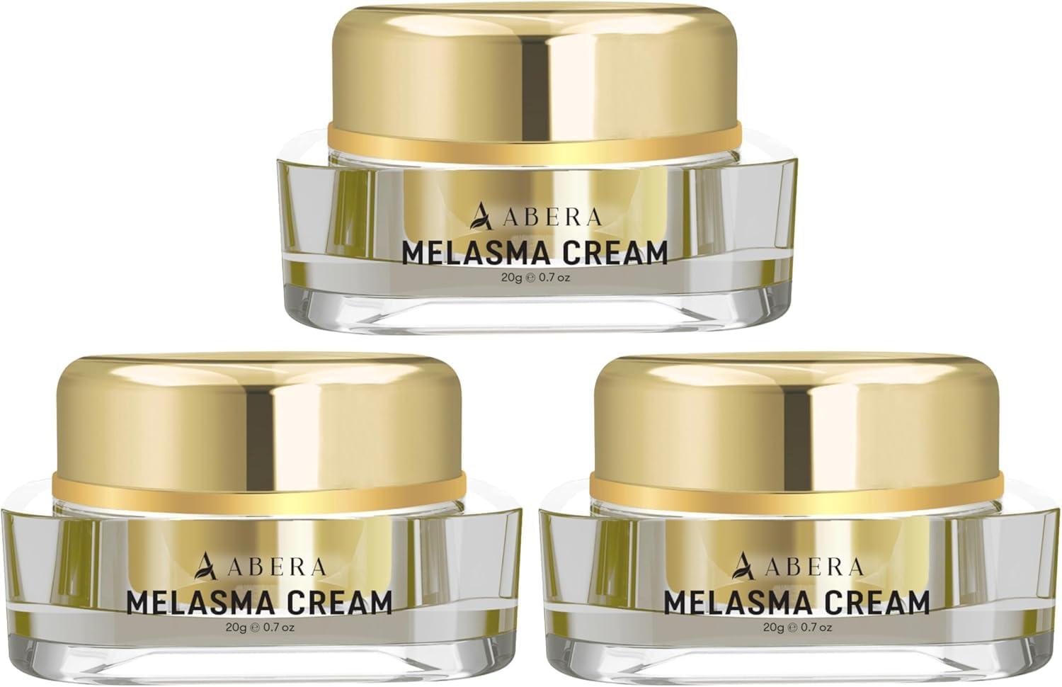 ABERA ABERA Dark Spot Remover for Face: Dark Spot Corrector for Age Spot Sun Spot Freckles Melasma Brown Spot - Faded Spot Correcting Cream for Face Hands (3 Boxes)