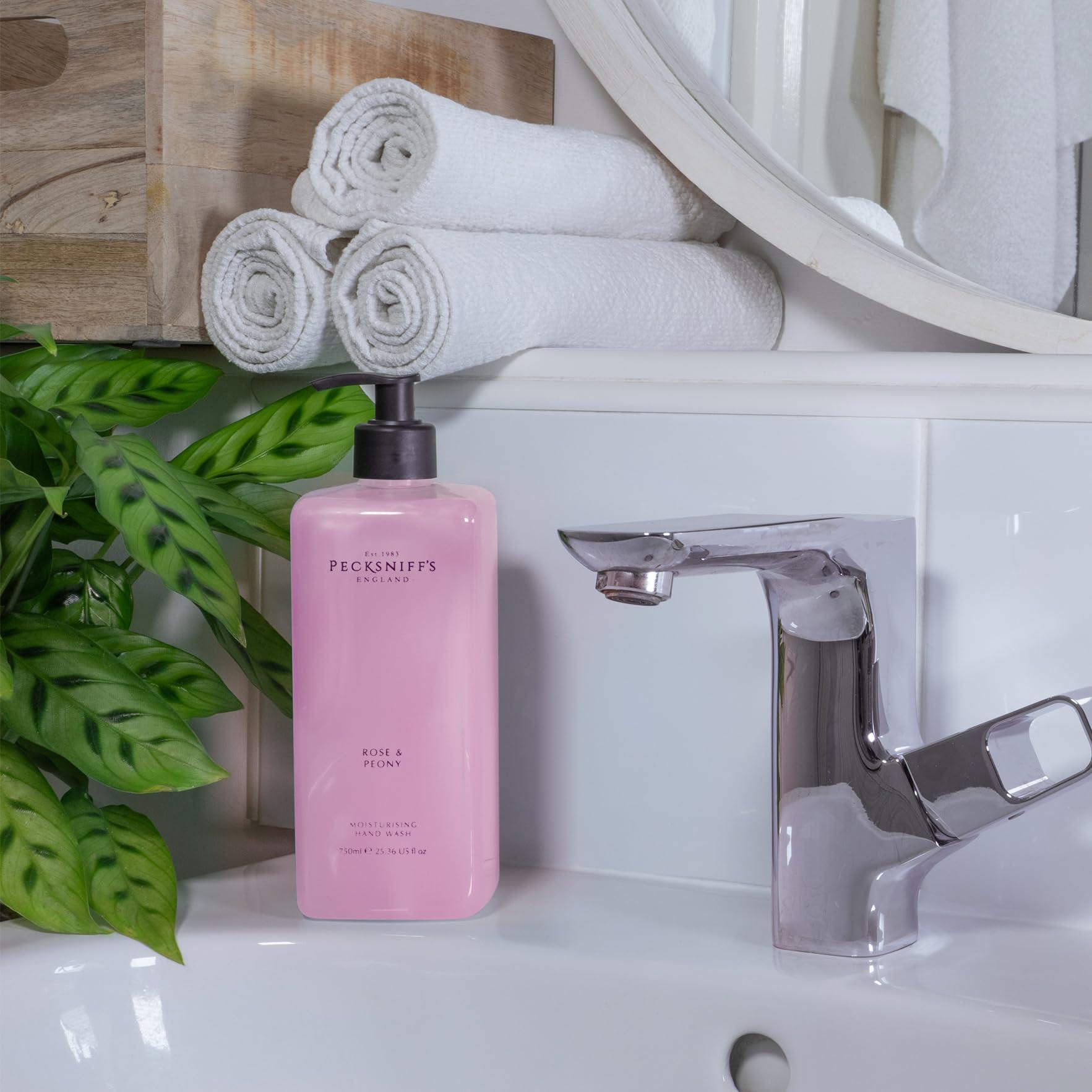 Pecksniff\'s Pecksniff\'s Classic 750ml Hand Wash Rose & Peony