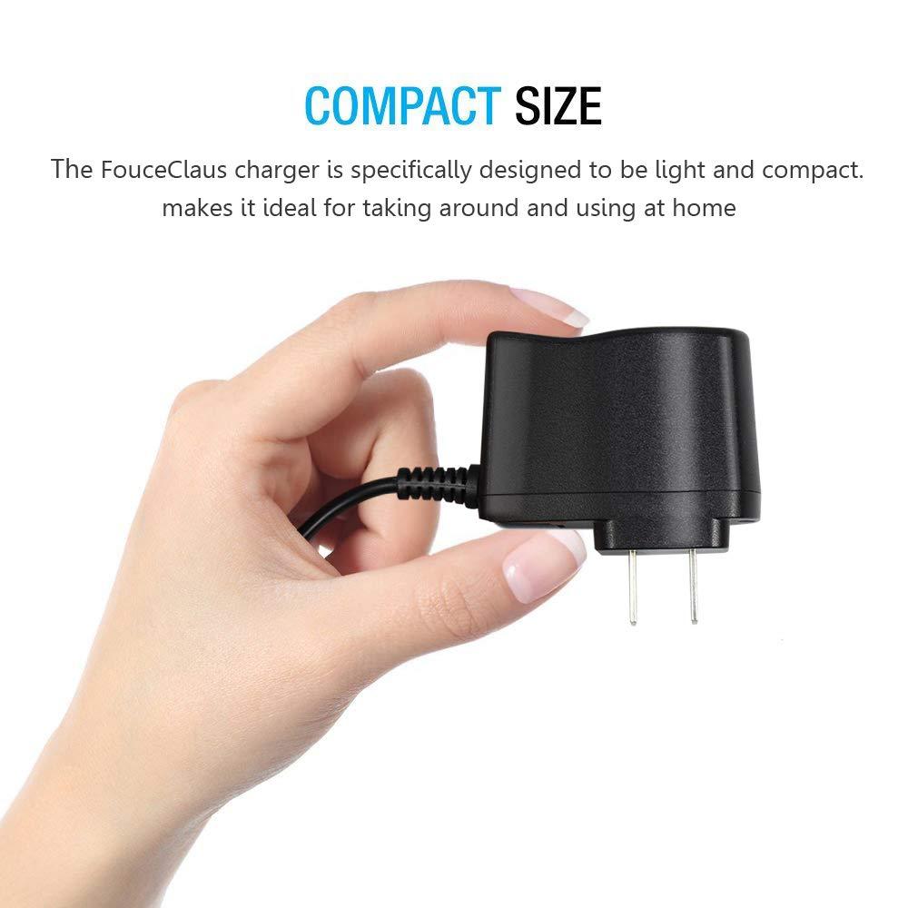 FOUCECLAUS UL Listed AC Power Adapter Charger for Wahl 9818L 9818 9854l 9864 9876l Shaver Groomer Clipper, Replace S004mu0400090 S003HU0420060 Trimmer Power Supply Cord by FouceClaus