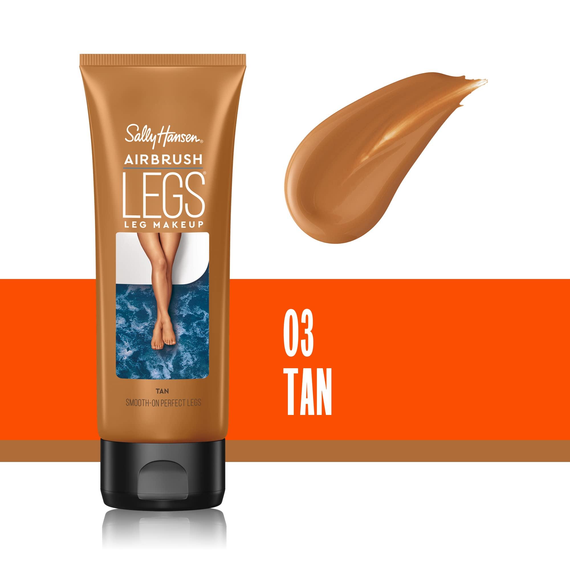 Sally Hansen Sally Hansen Airbrush Legs, Leg Makeup, Tan/Bronze, Easy Application, Flawless Looking Legs, Water Resistant, Transfer Proof Lotion
