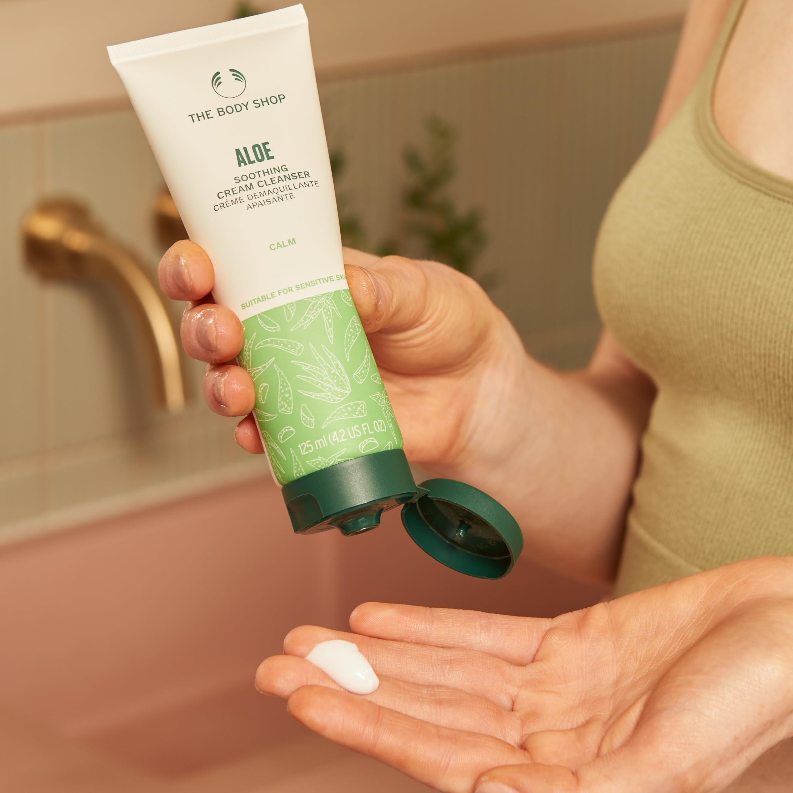 The Body Shop The Body Shop Aloe Vera Cream Cleanser, For Sensitive Skin, Vegan, 125ml