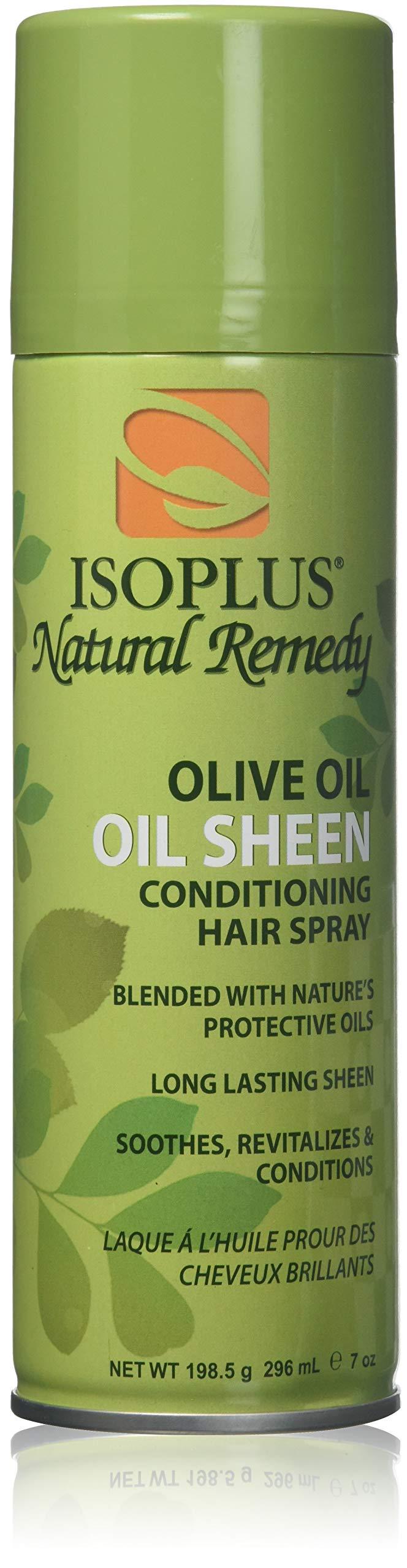 Isoplus Isoplus Sheen Hairspray Olive Oil, 7 Ounce (778050)