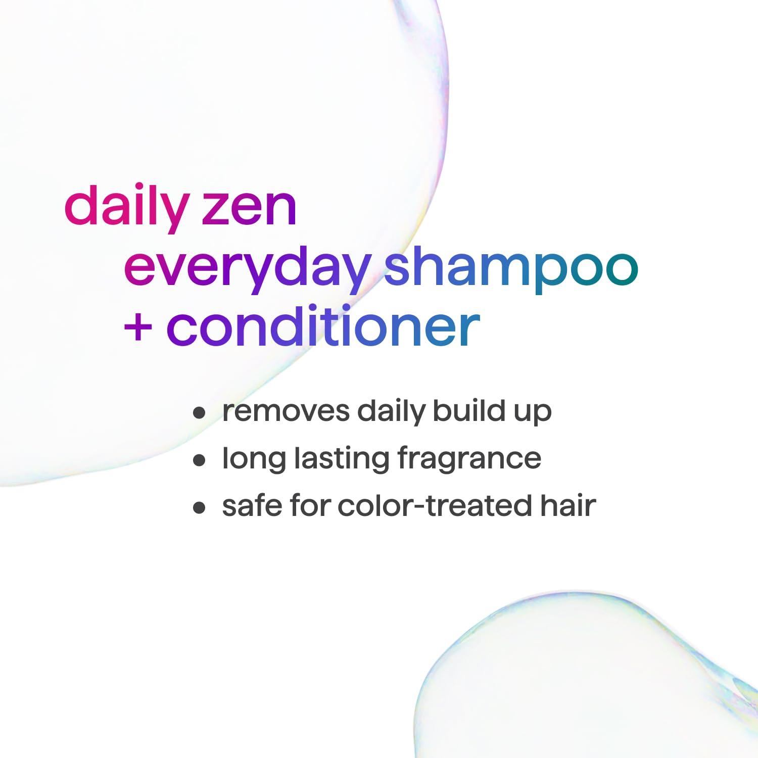 Method Method Everyday Shampoo, Daily Zen with Cucumber, Green Tea, and Seaweed Scent Notes, Paraben and Sulfate Free, 14 oz (Pack of 2)