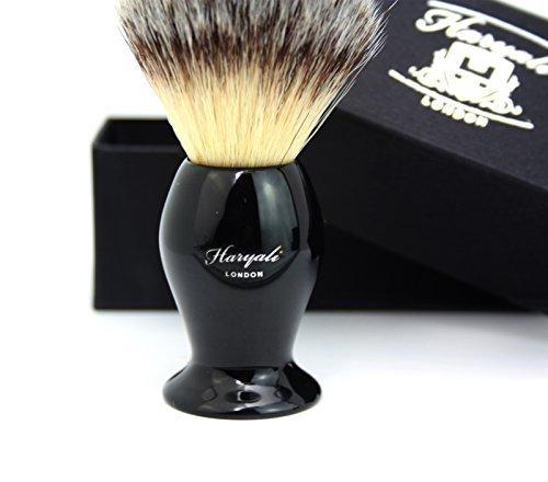 Haryali London Haryali London Shaving Brush Synthetic Badger Hair & Black Base Brush For Men